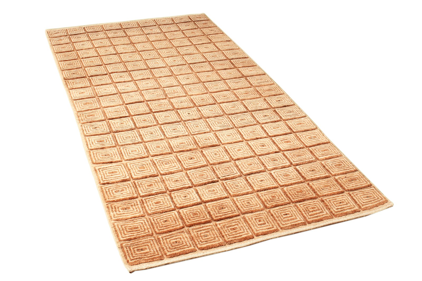 Rizbaf — Hand-knotted, 101x197 cm, Brown, 100% Virgin Wool | View 4