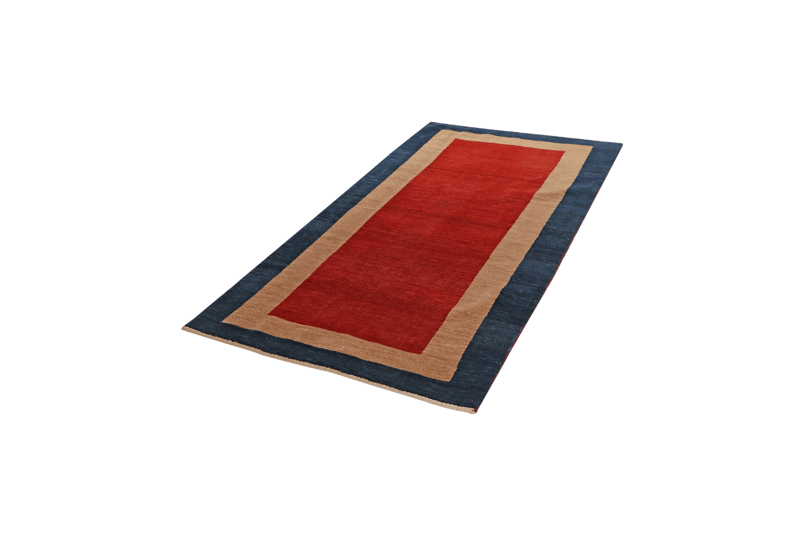 Rizbaf — Hand-knotted, 103x212 cm, Red, 100% Virgin Wool | View 5