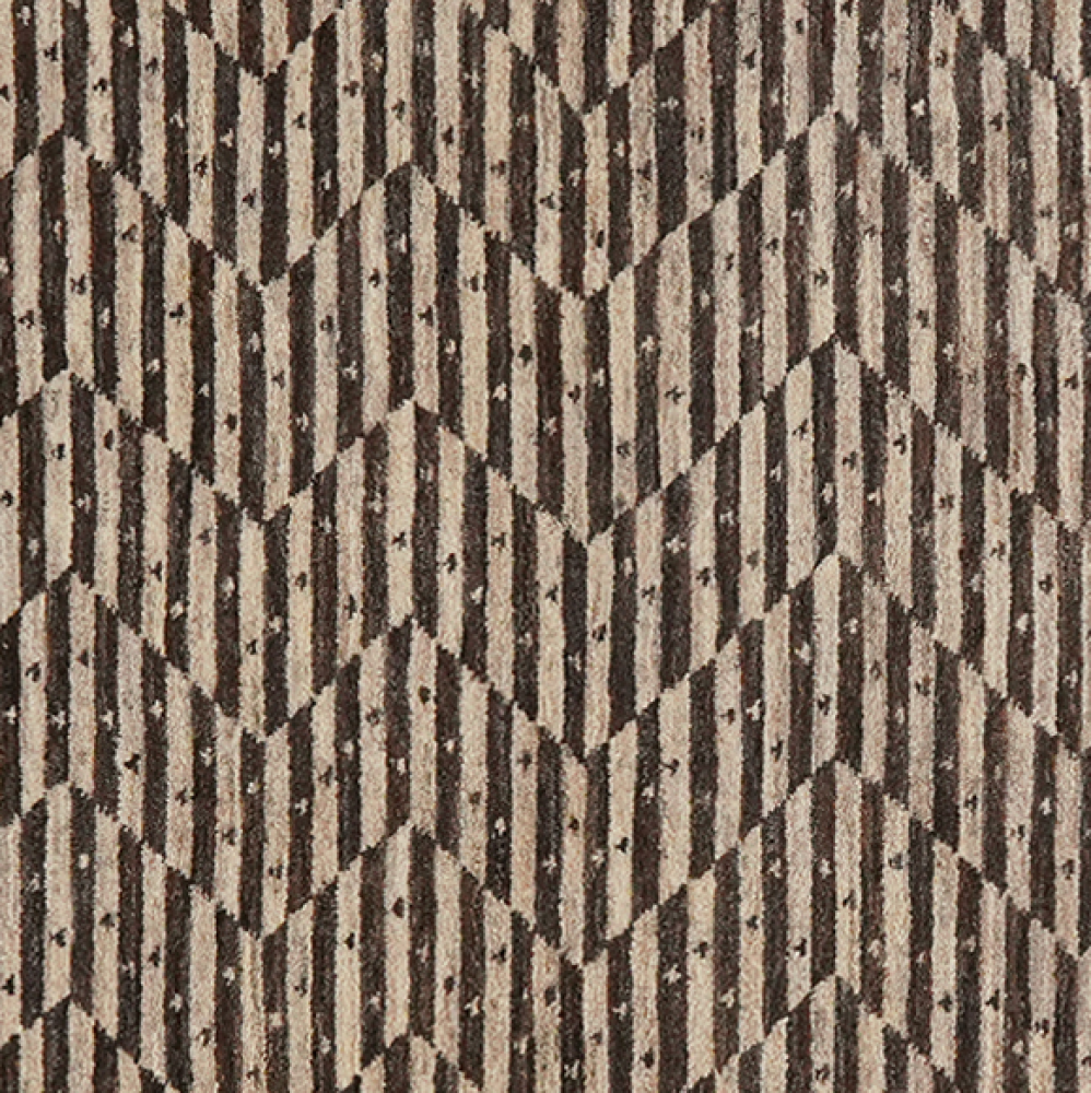 Rizbaf — Handgefertigt, 126x82 cm, Beige, 100% Virgin Wool | View 5