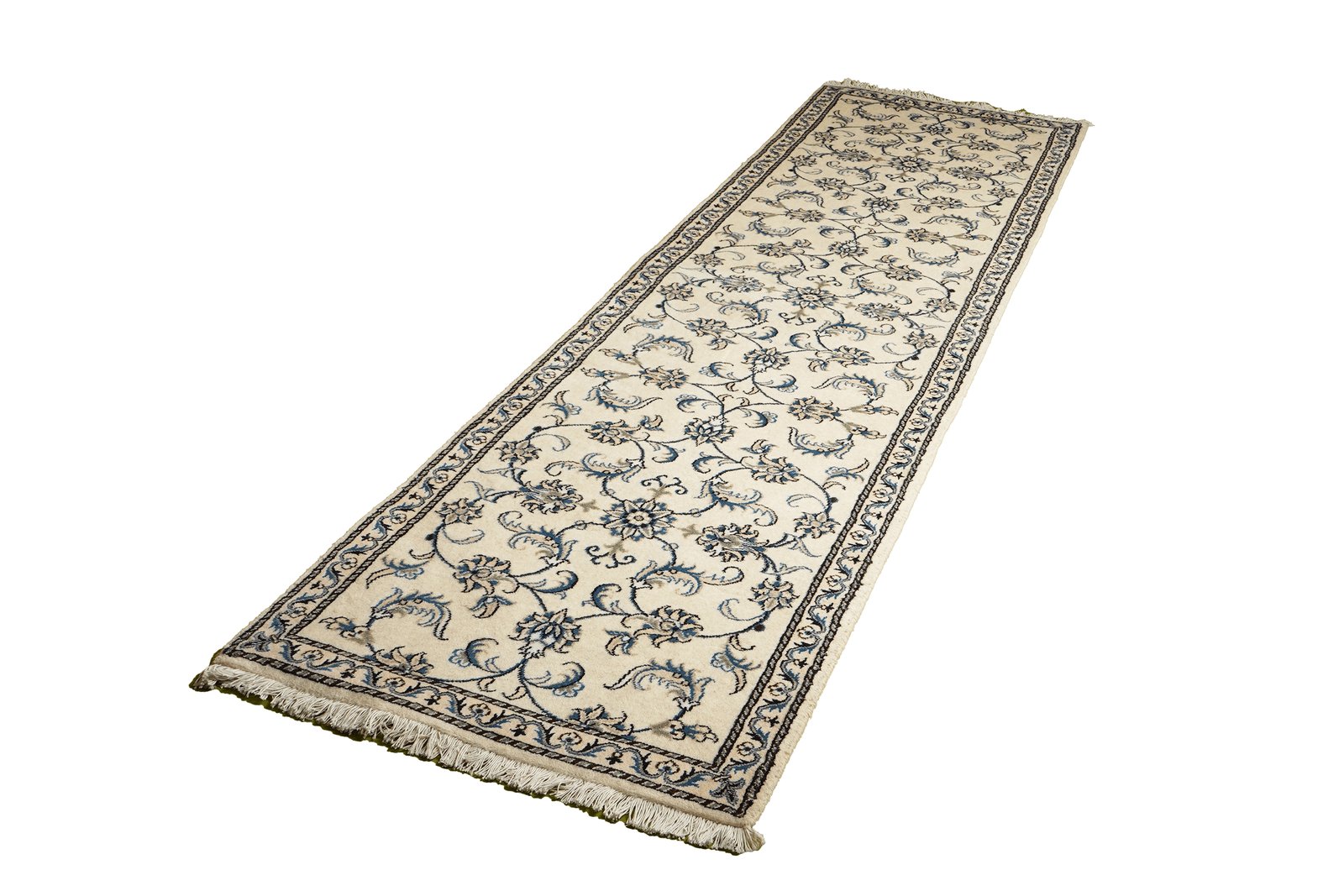 Nain 12La — Hand-knotted, 79x299 cm, Beige, 100% Virgin Wool | View 5