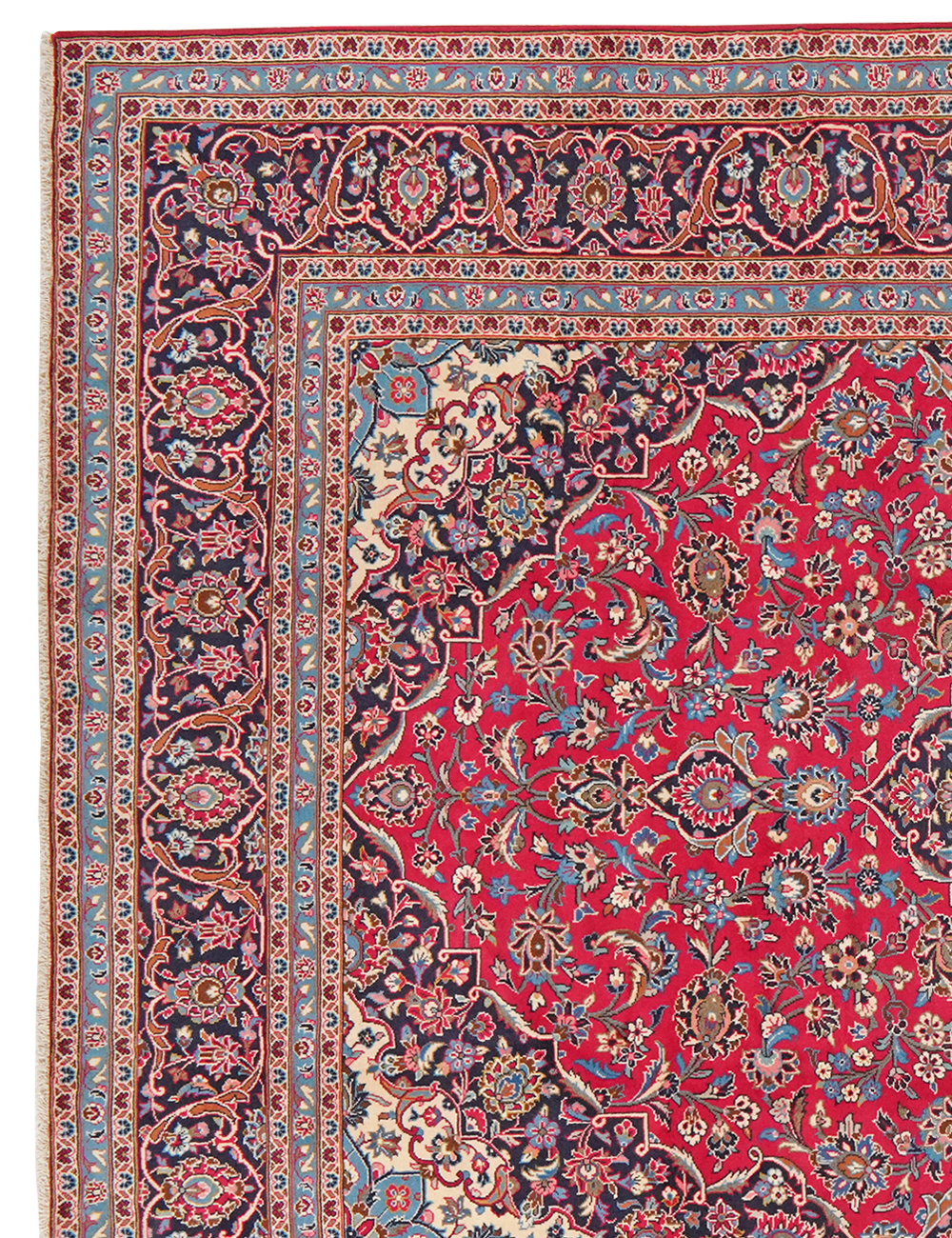 Ardakan — Hand-knotted, 247x358 cm, Red, 100% Virgin Wool | View 3