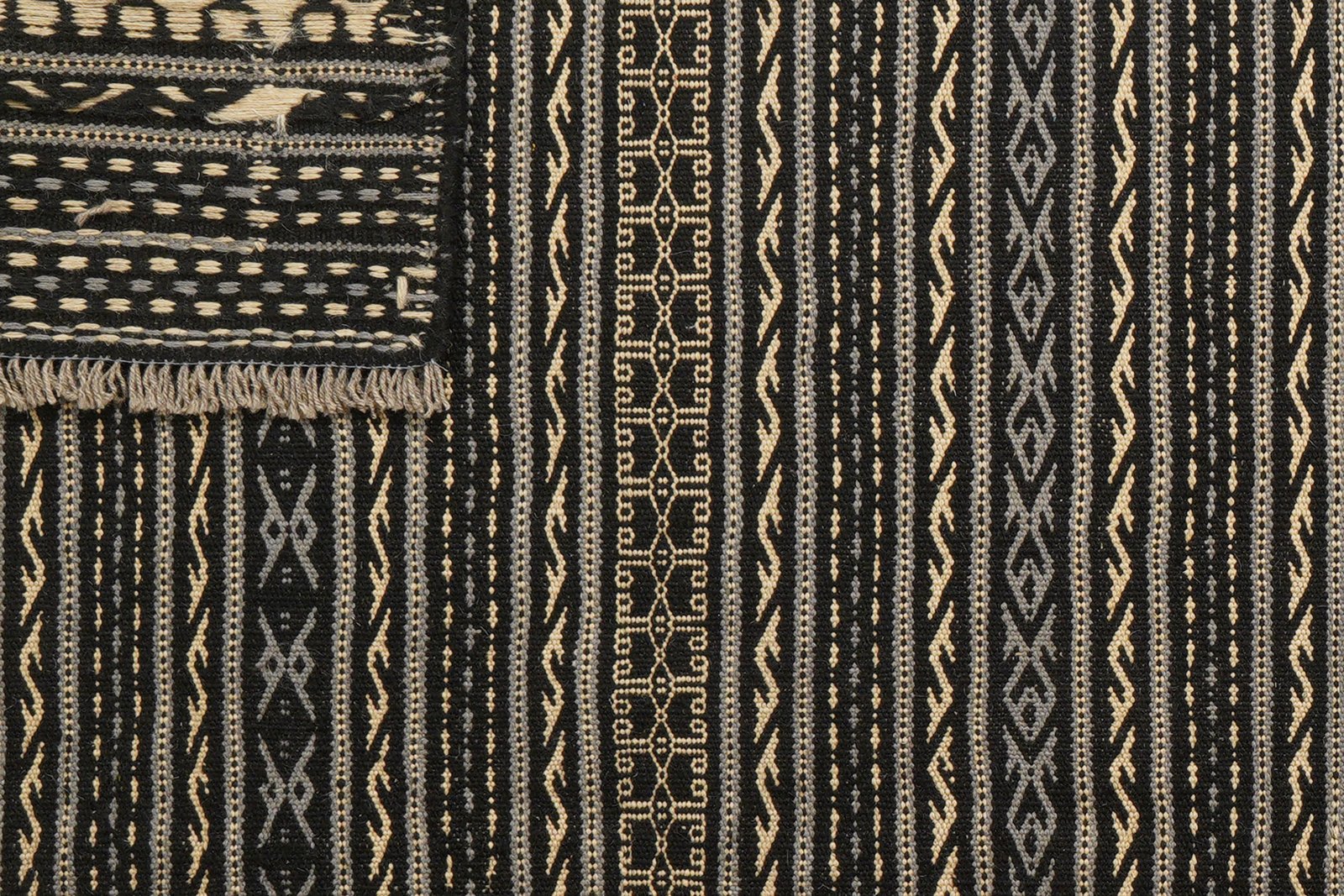 Kelim Kordi — Handmade, 169x247 cm, Beige, 100% Virgin Wool | View 7