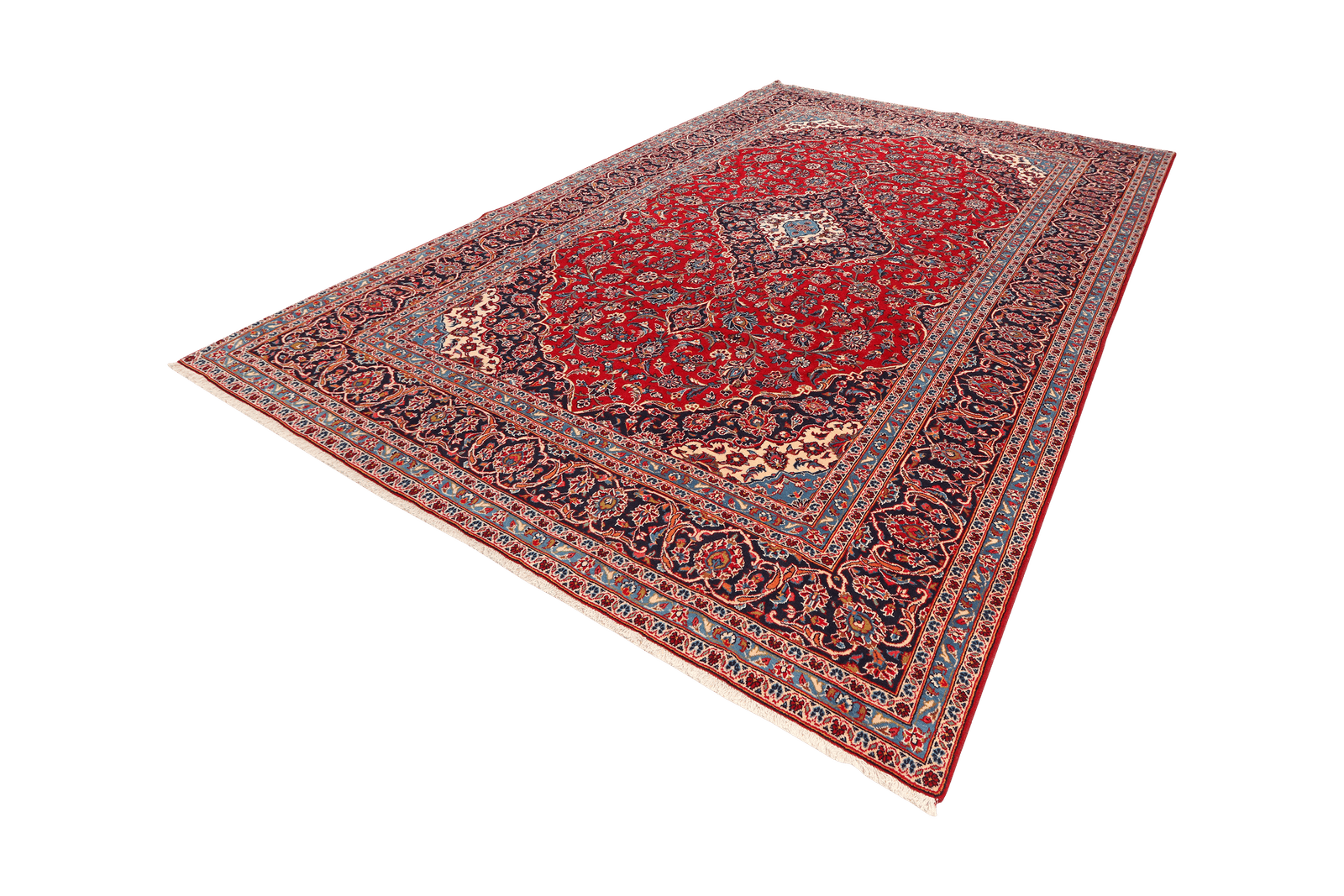 Ardakan — Hand-knotted, 247x368 cm, Red, 100% Virgin Wool | View 5