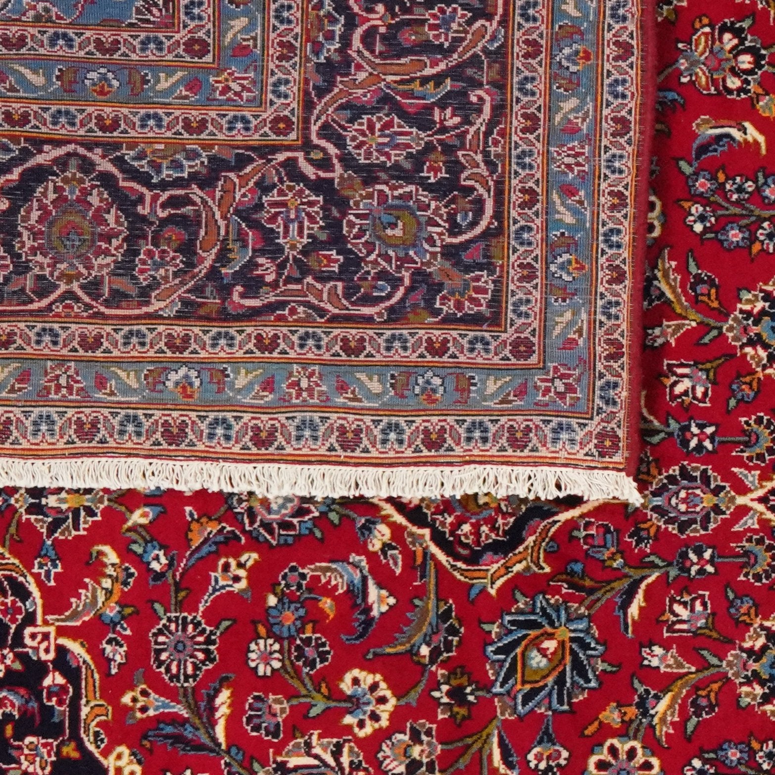Ardakan — Hand-knotted, 247x368 cm, Red, 100% Virgin Wool | View 6