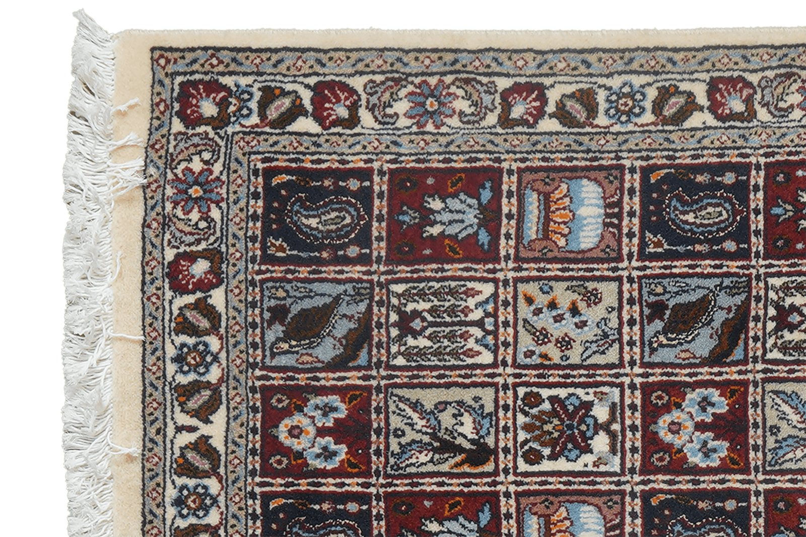 Moud Felder — Hand-knotted, 58x91 cm, Multicolor, 100% Virgin Wool | View 3