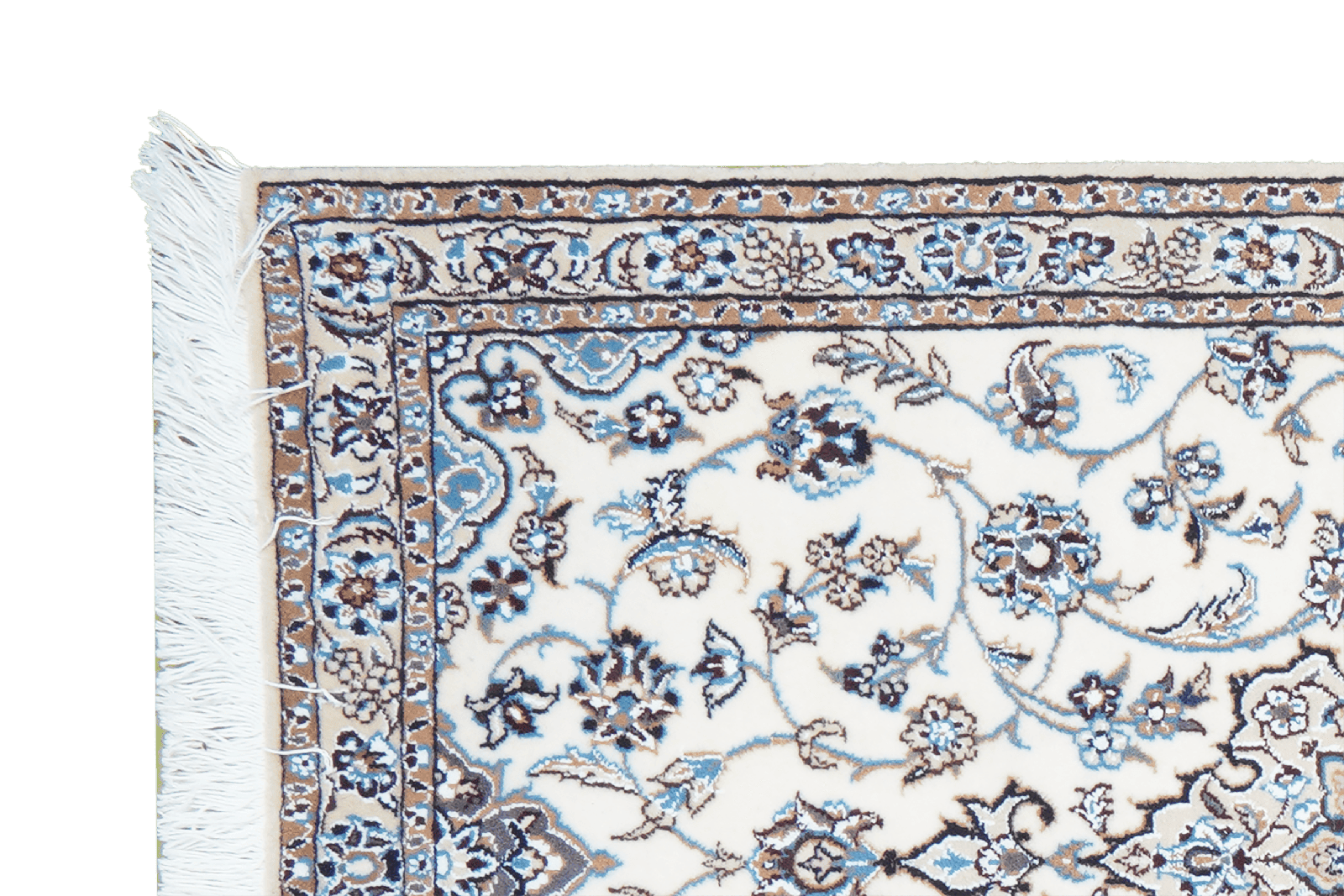 Nain 9La — Hand-knotted, 71x307 cm, Beige, 100% Virgin Wool | View 3