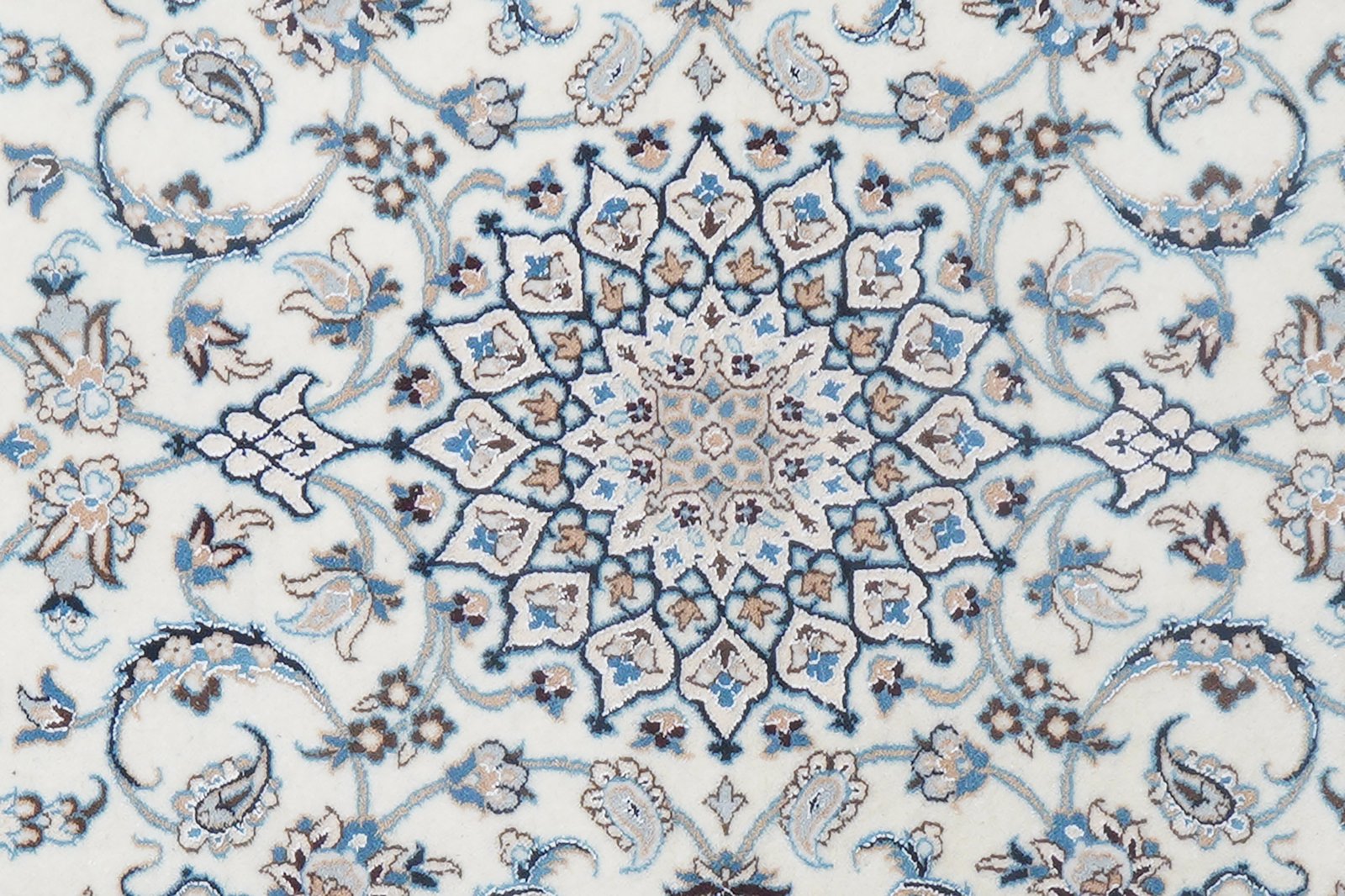 Nain 6La — Hand-knotted, 81x288 cm, Beige, 100% Virgin Wool | View 7