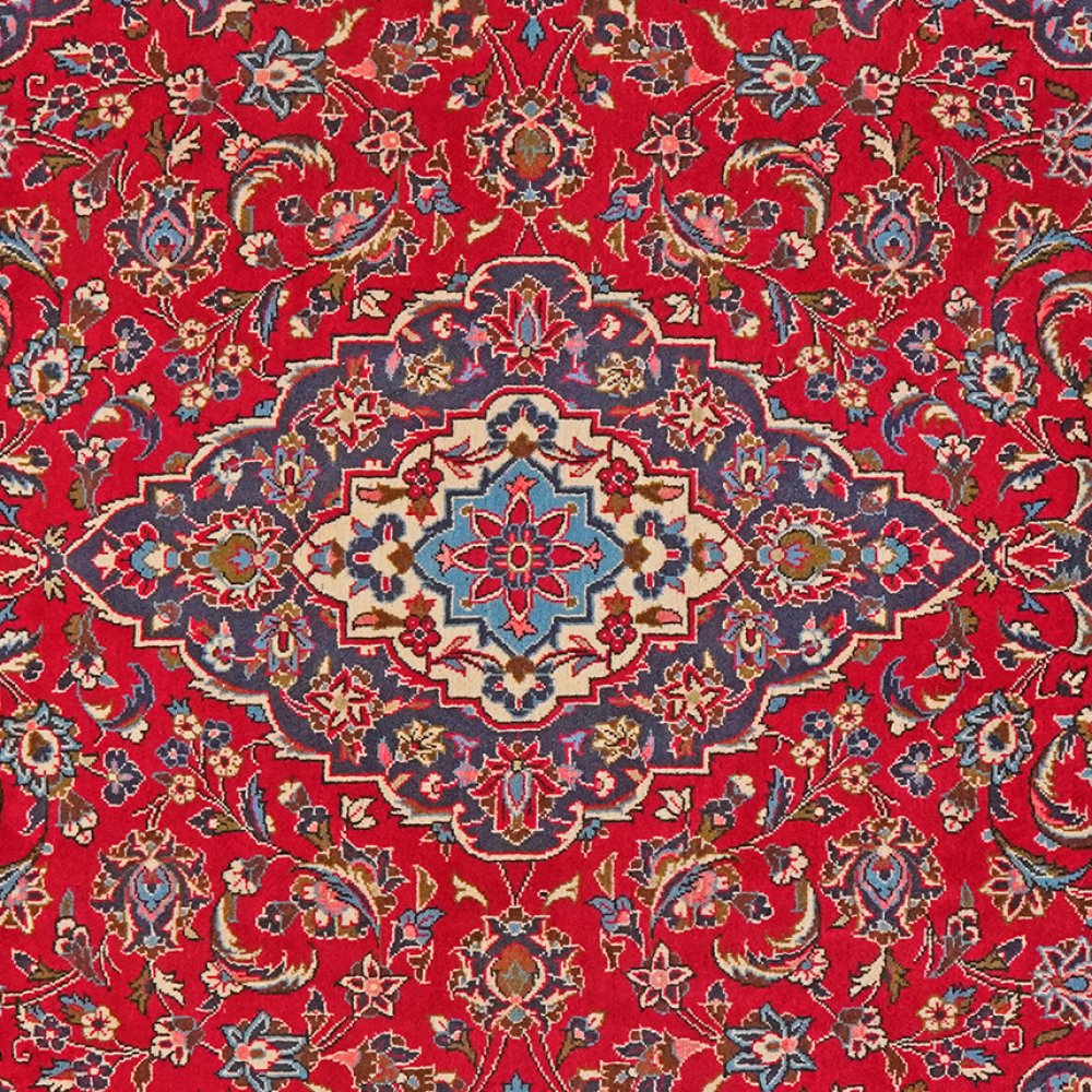 Ardakan — Hand-knotted, 202x306 cm, Red, 100% Virgin Wool | View 4