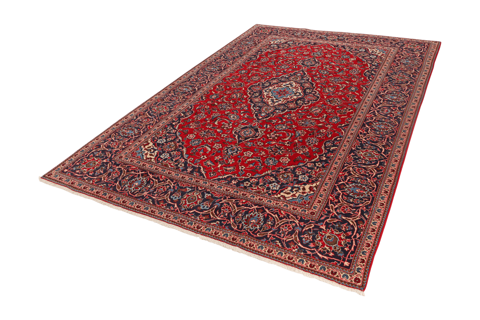 Ardakan — Hand-knotted, 202x306 cm, Red, 100% Virgin Wool | View 5