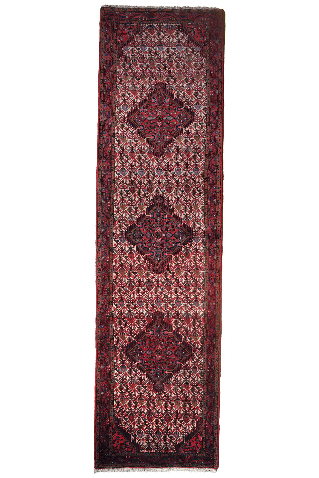 Assadabad — Hand-knotted, 83x301 cm, Beige, 100% Virgin Wool | Main view