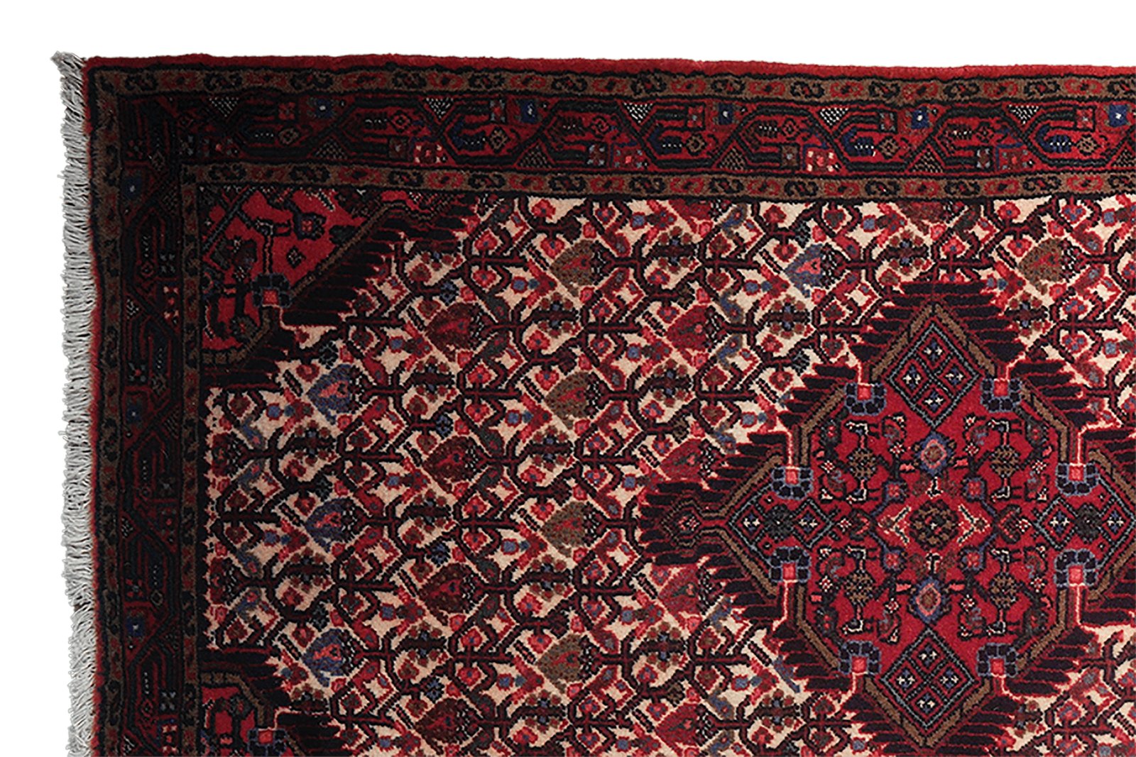 Assadabad — Hand-knotted, 83x301 cm, Beige, 100% Virgin Wool | View 3