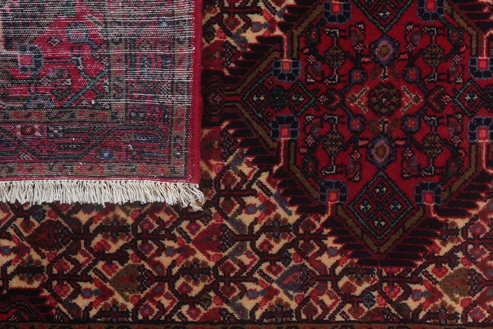 Assadabad — Hand-knotted, 83x301 cm, Beige, 100% Virgin Wool | View 8