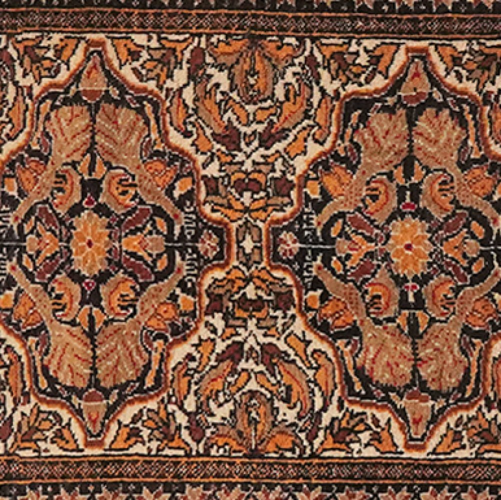 Belutch — Hand-knotted, 67x75 cm, Brown, 100% Virgin Wool | View 4