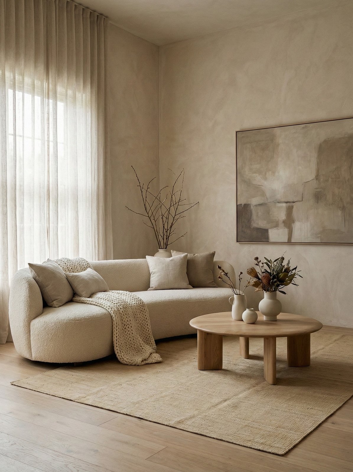 Kelim Gashgai — Handmade, 192x293 cm, Beige, 100% Virgin Wool | Back view