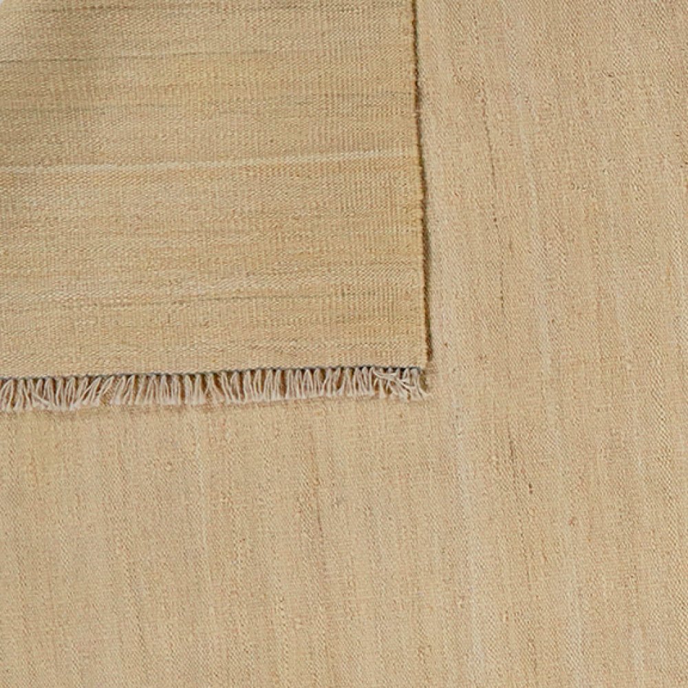 Kelim Gashgai — Handmade, 192x293 cm, Beige, 100% Virgin Wool | View 6