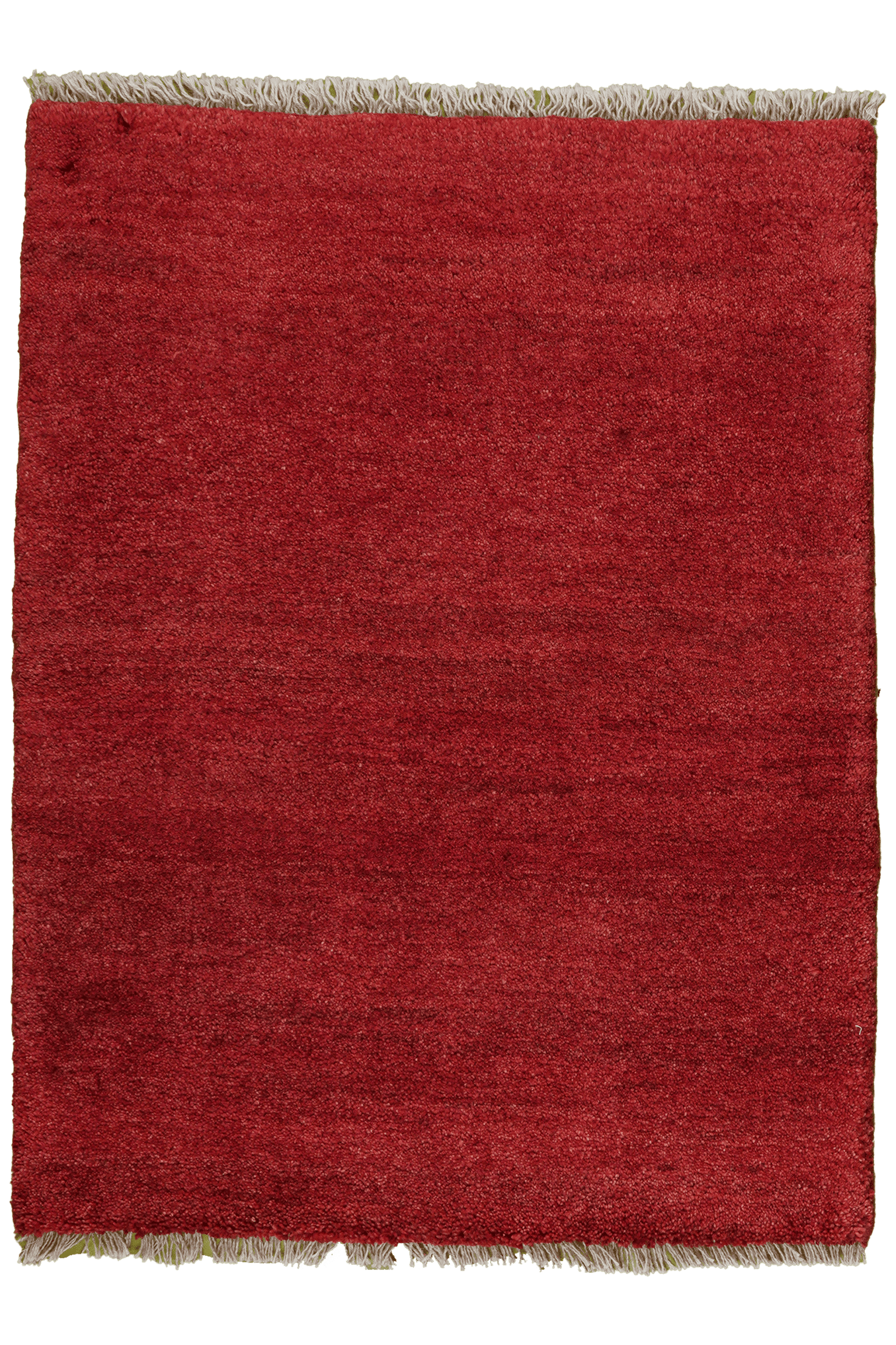 Gabbeh — Hand-knotted, 74x97 cm, Red, 100% Virgin Wool | Main view