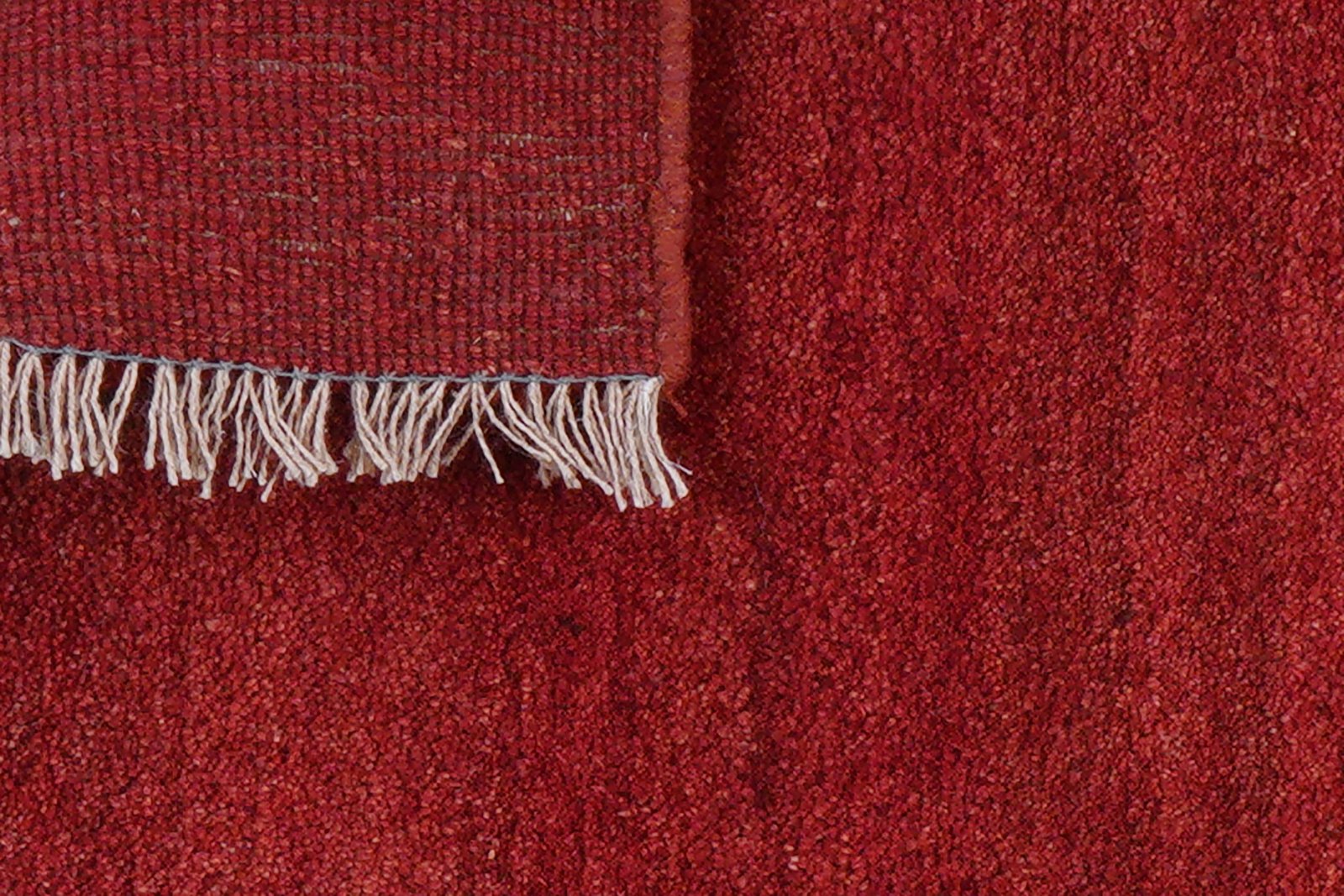Gabbeh — Hand-knotted, 74x97 cm, Red, 100% Virgin Wool | View 8