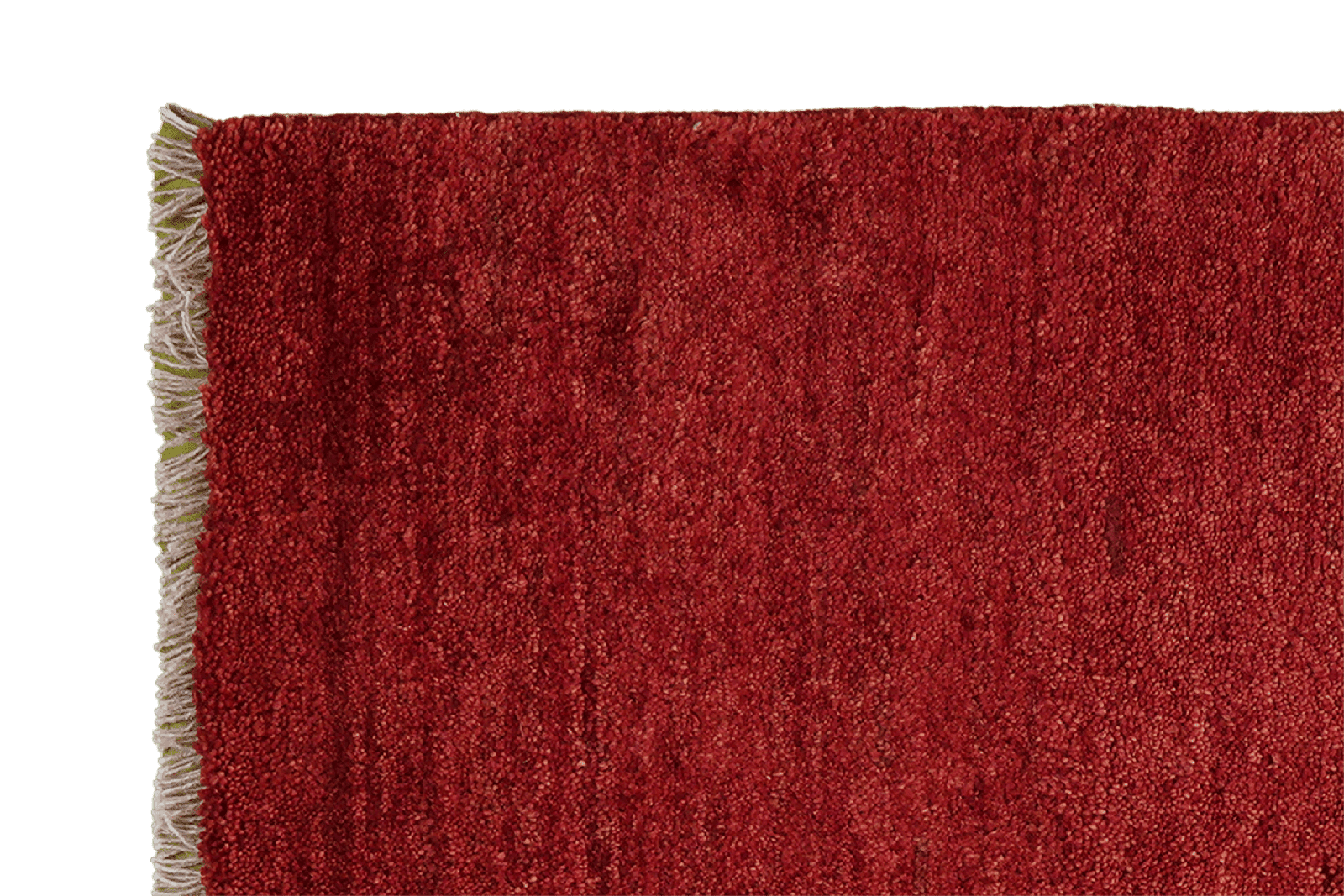 Gabbeh — Hand-knotted, 69x94 cm, Red, 100% Virgin Wool | View 3