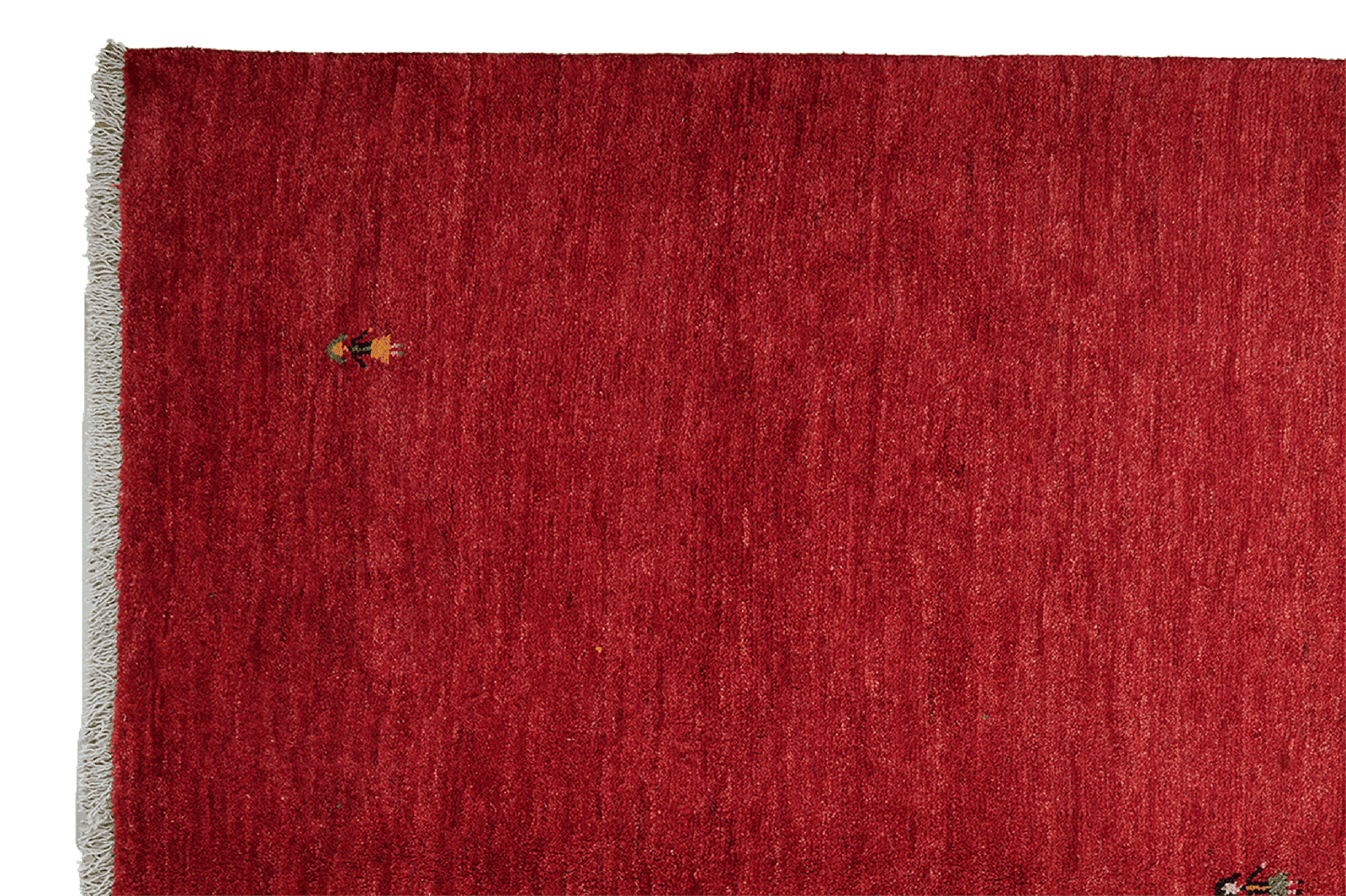 Gabbeh — Hand-knotted, 169x240 cm, Red, 100% Virgin Wool | View 3