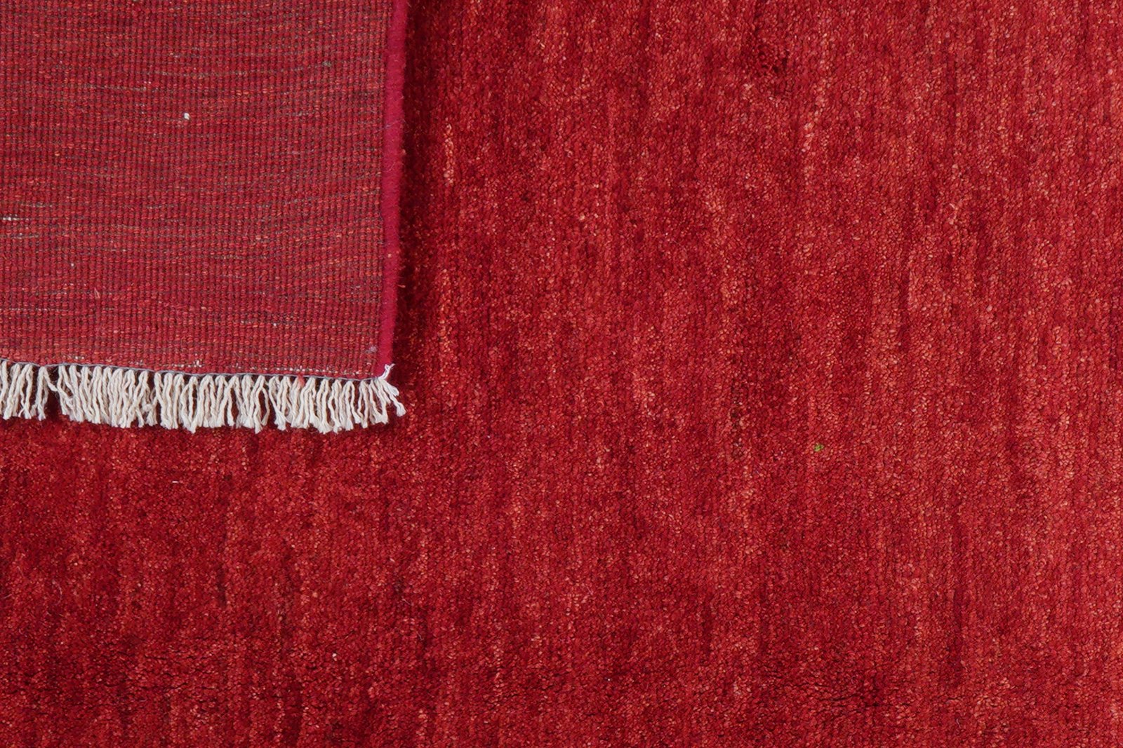 Gabbeh — Hand-knotted, 169x240 cm, Red, 100% Virgin Wool | View 8