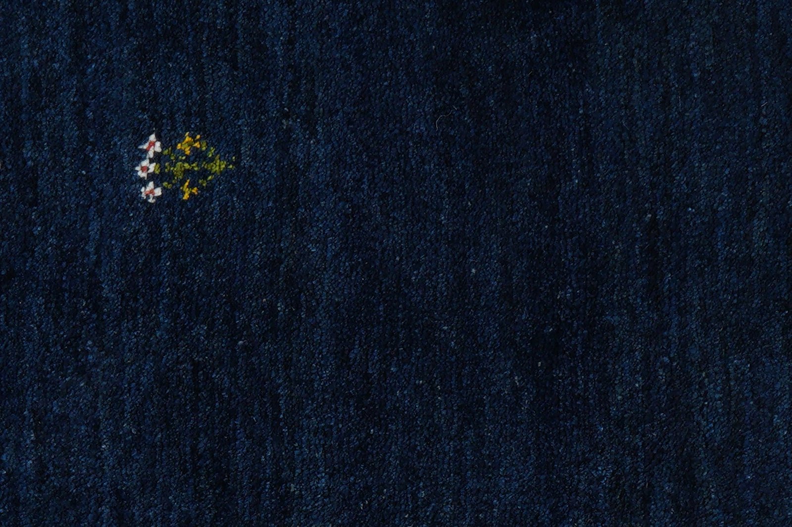 Gabbeh — Hand-knotted, 173x226 cm, Blue, 100% Virgin Wool | View 7