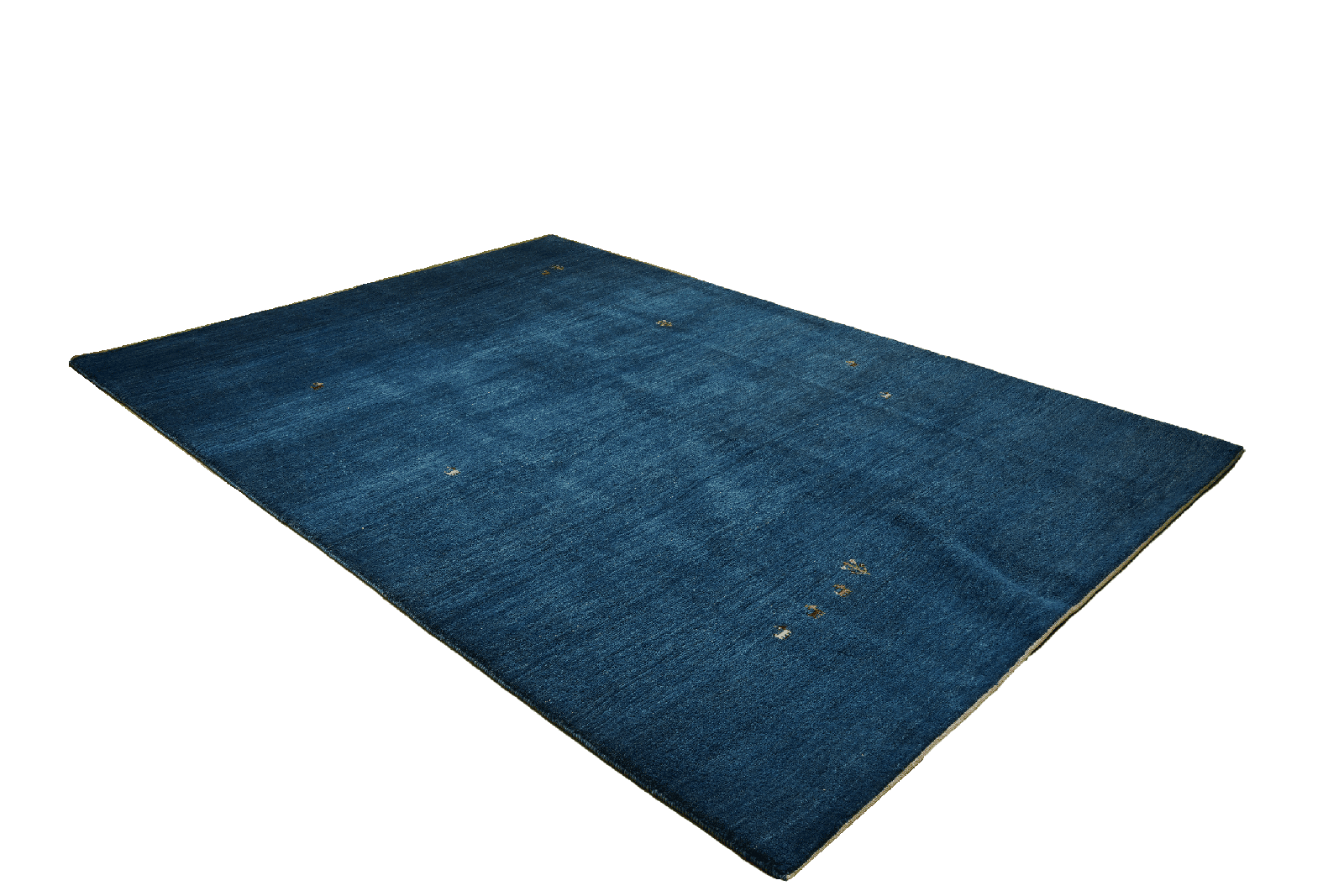 Gabbeh — Hand-knotted, 205x295 cm, Blue, 100% Virgin Wool | View 4