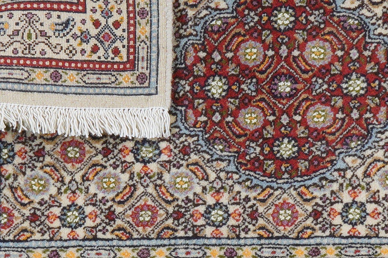 Moud Mahi — Hand-knotted, 58x89 cm, Beige, 100% Virgin Wool | View 7