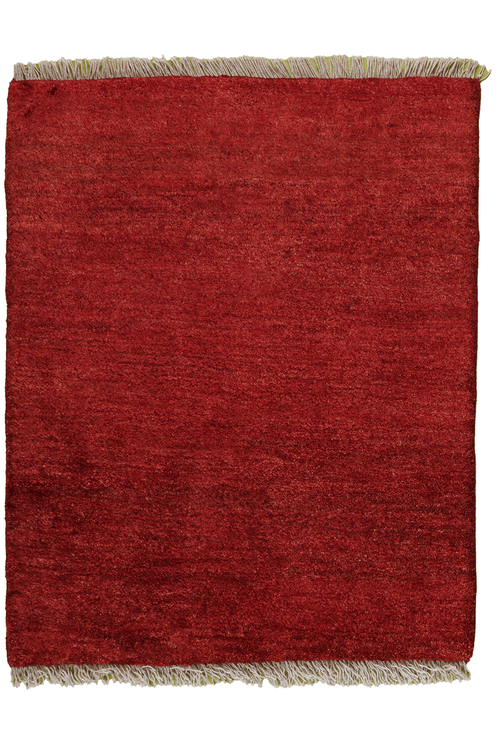Gabbeh — Hand-knotted, 76x95 cm, Red, 100% Virgin Wool | Main view