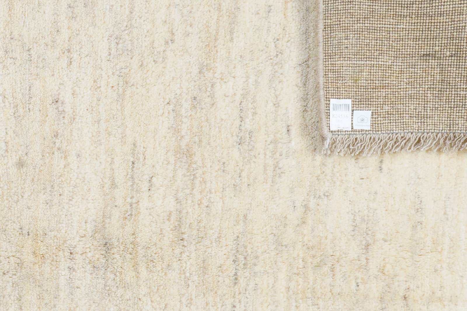 Gabbeh — Hand-knotted, 170x240 cm, Beige, 100% Virgin Wool | View 6