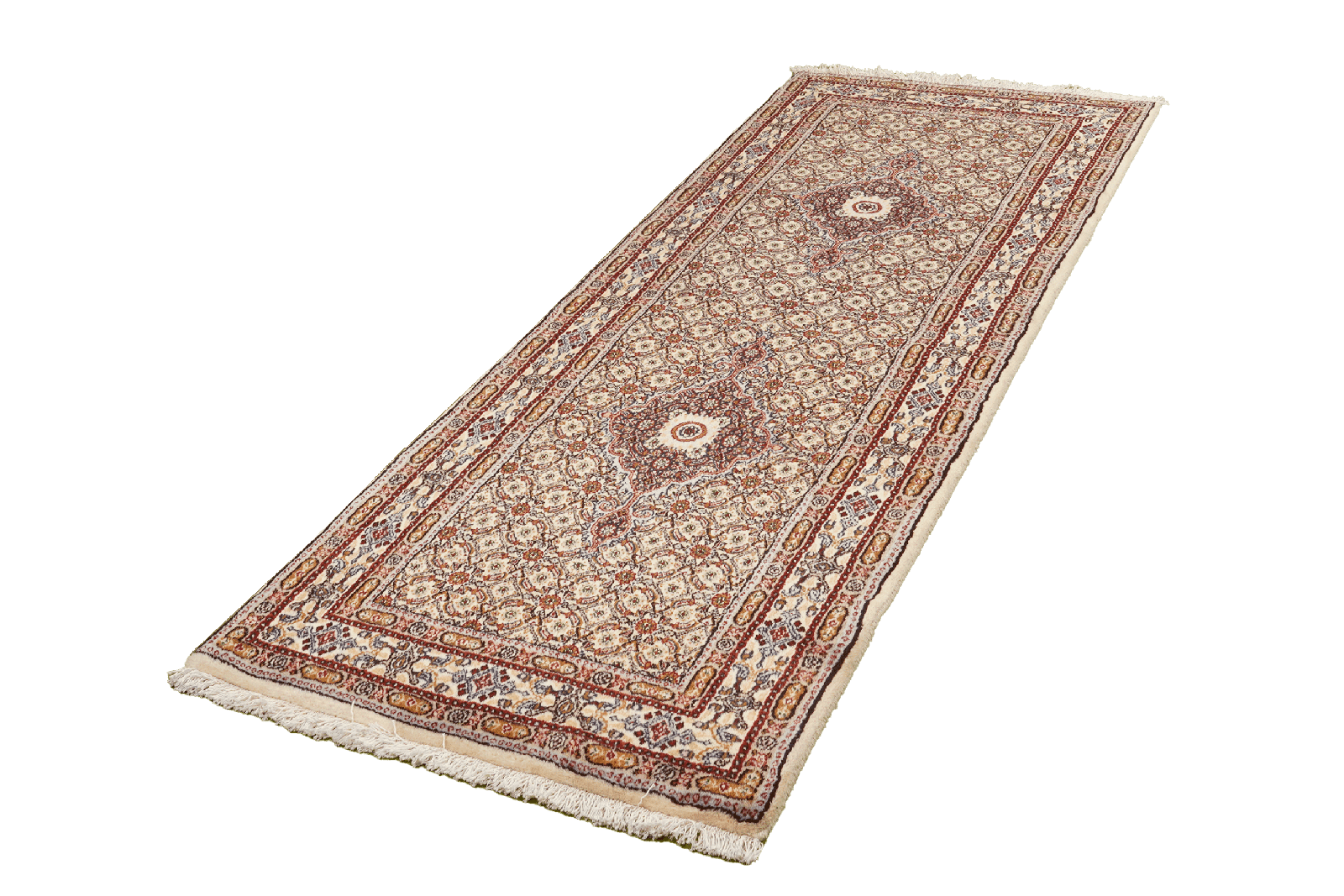 Moud Mahi — Hand-knotted, 78x200 cm, Brown, 100% Virgin Wool | View 5