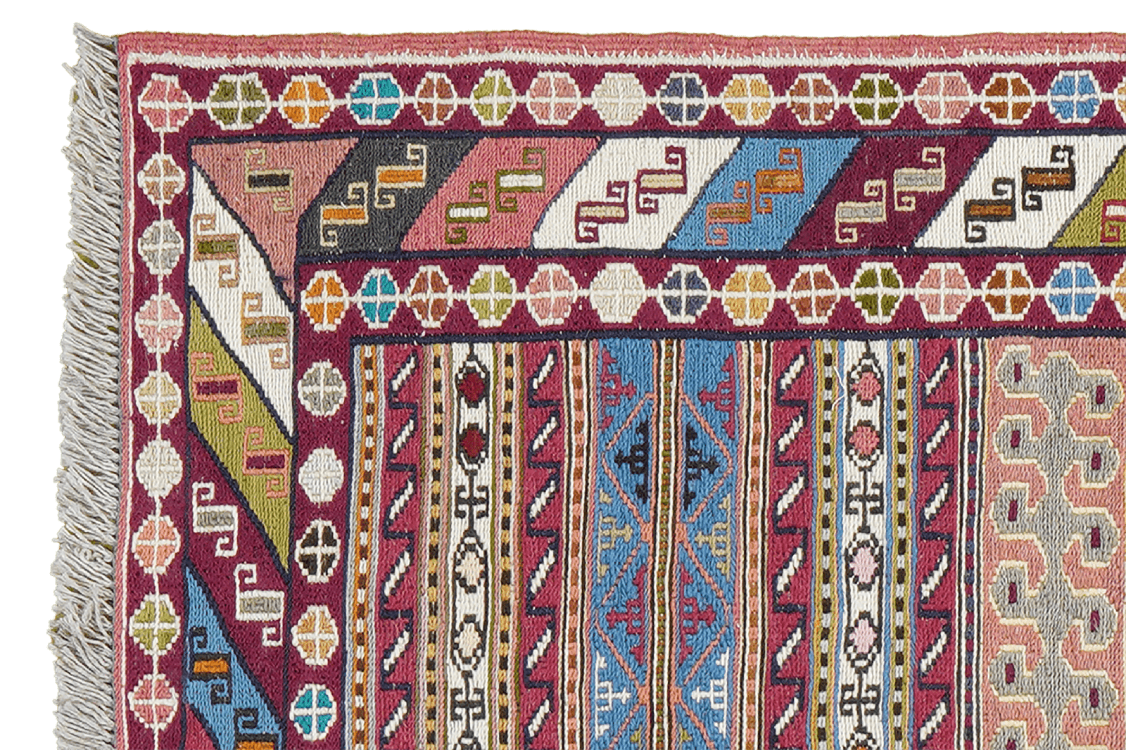Sumak Shahsavan — Handmade, 69x97 cm, Multicolor, 100% Virgin Wool | View 3