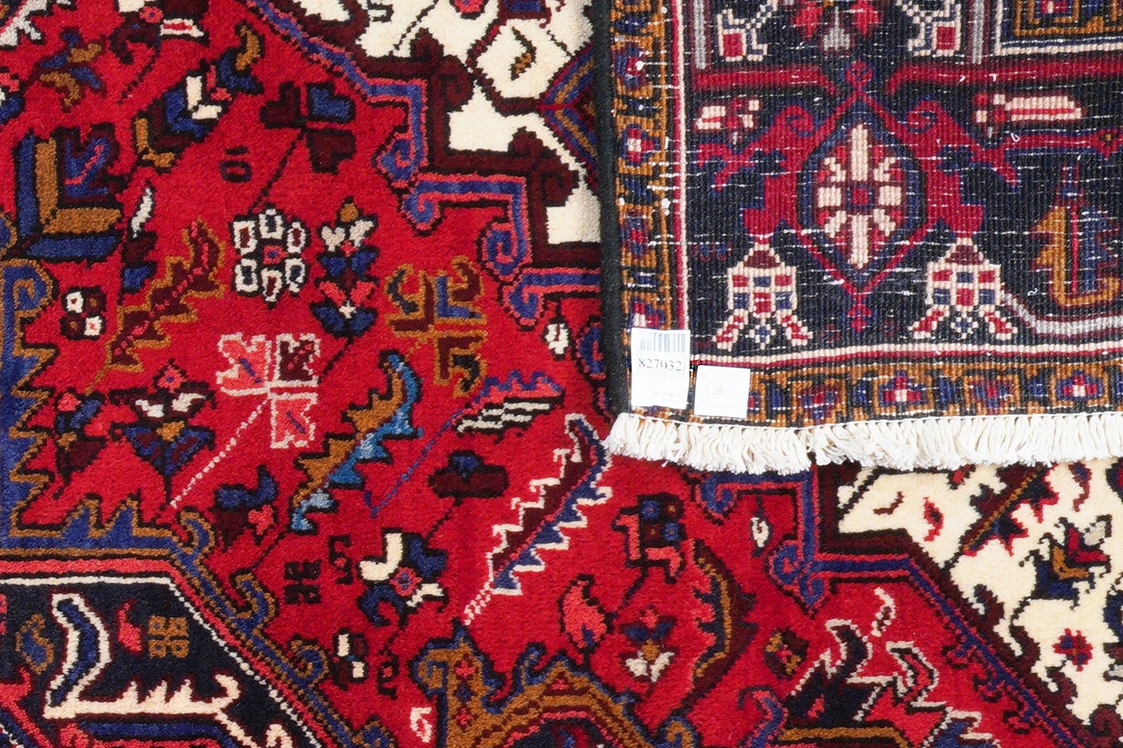 Mehrewan — Hand-knotted, 204x302 cm, Red, 100% Virgin Wool | View 6