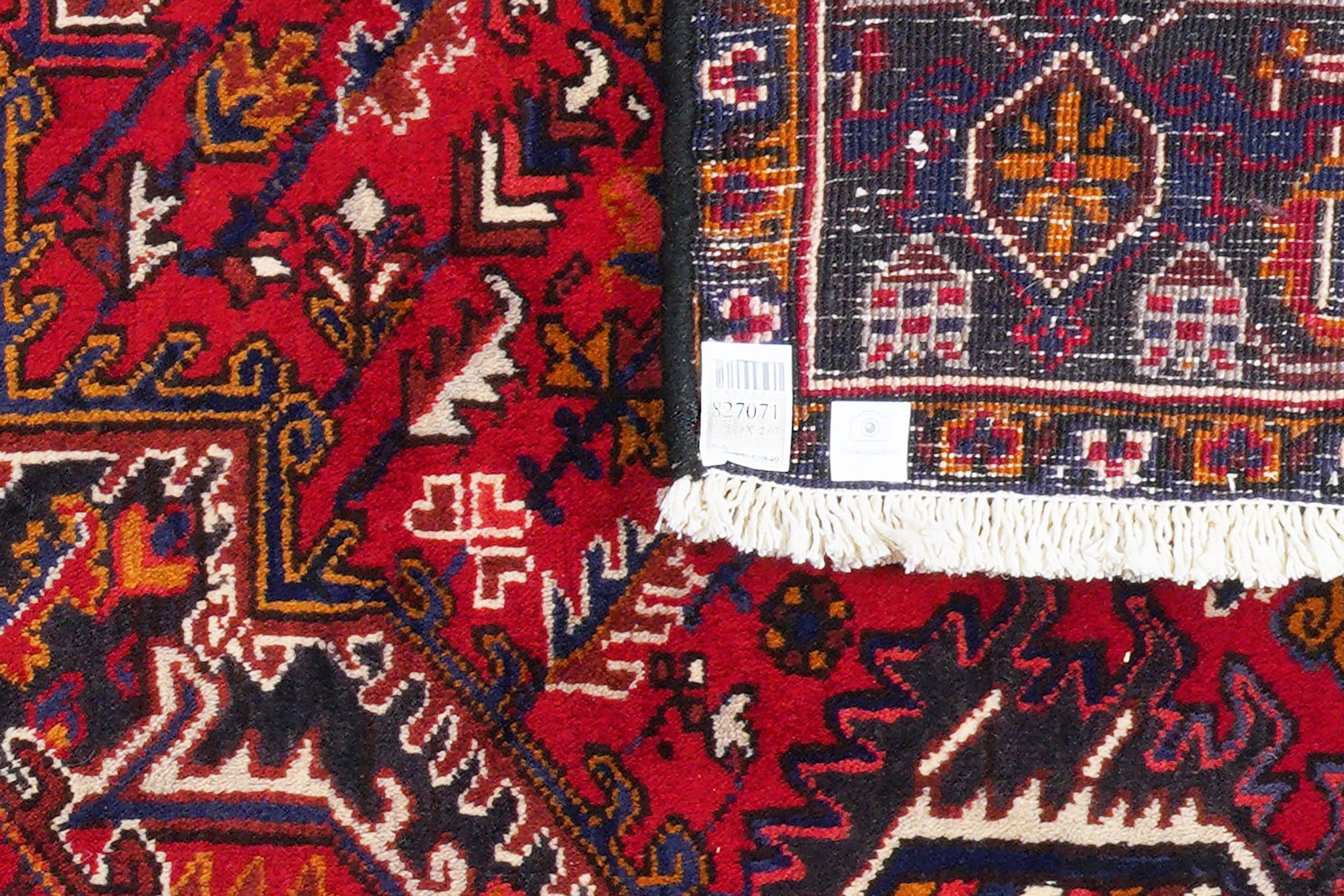 Mehrewan — Hand-knotted, 207x294 cm, Red, 100% Virgin Wool | View 6