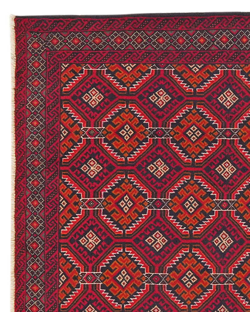 Belutch — Hand-knotted, 113x202 cm, Multicolor, 100% Virgin Wool | View 3