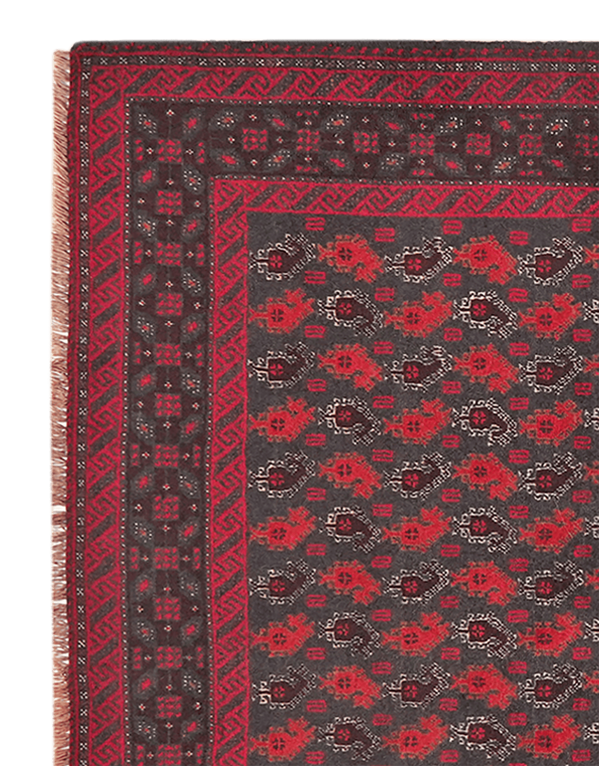Belutch — Hand-knotted, 103x162 cm, Blue, 100% Virgin Wool | View 3