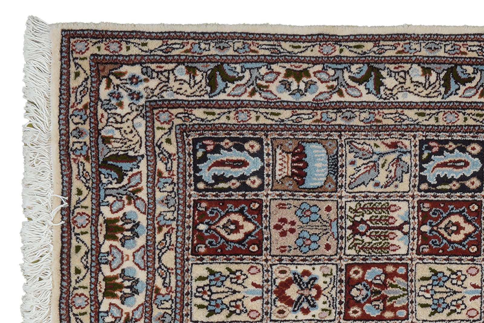 Moud Felder — Hand-knotted, 59x88 cm, Multicolor, 100% Virgin Wool | View 3