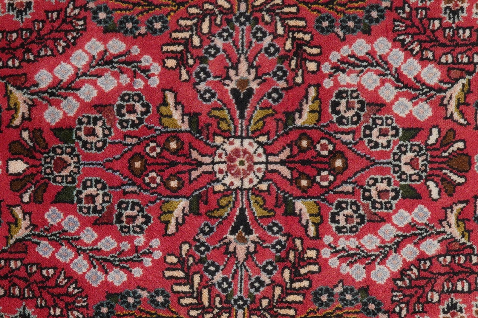 Dardjazin — Hand-knotted, 79x130 cm, Red, 100% Virgin Wool | View 8