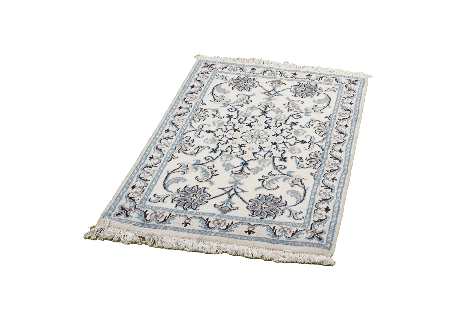 Nain 12La — Hand-knotted, 61x93 cm, Beige, 100% Virgin Wool | View 5