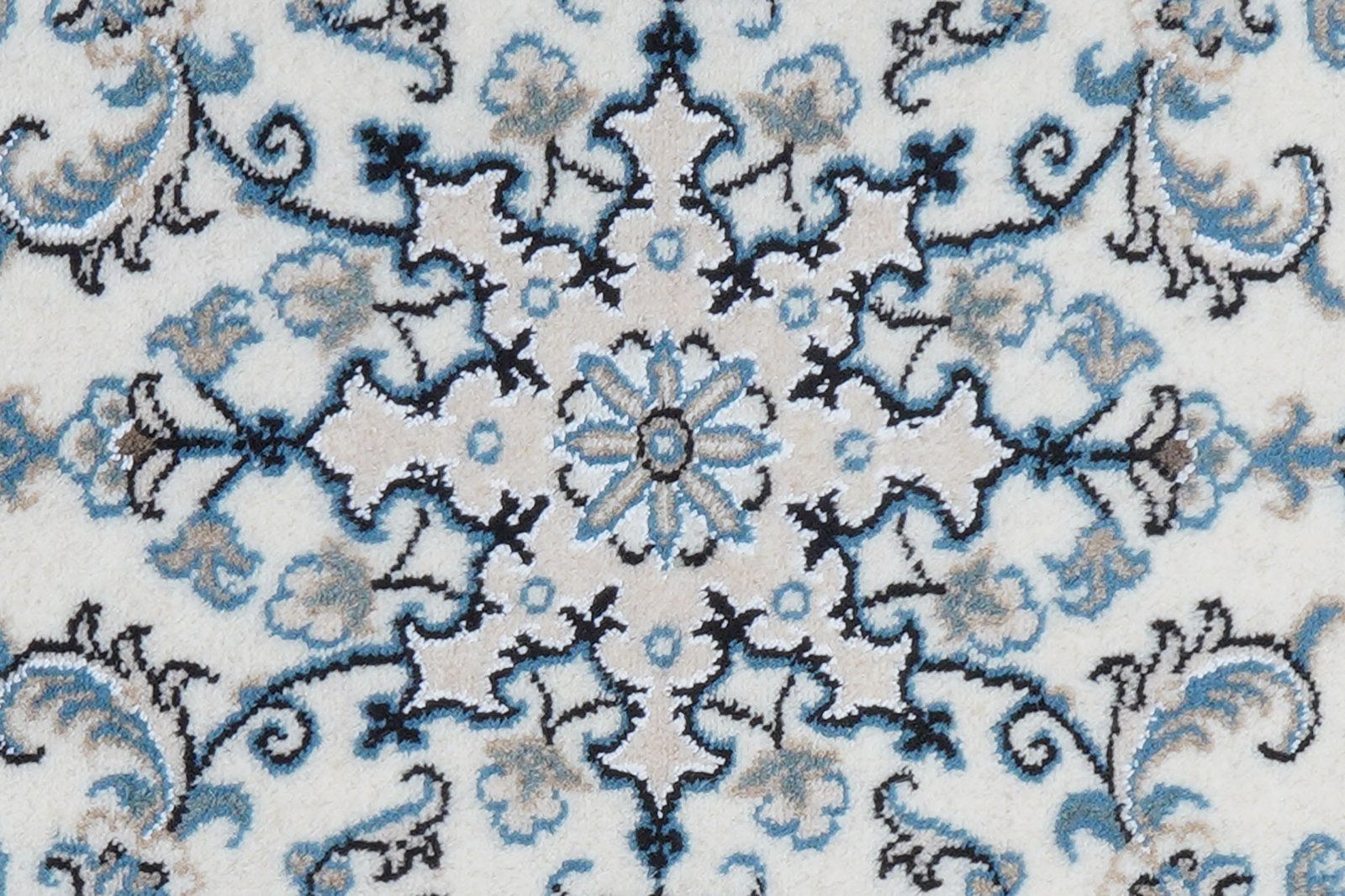 Nain 12La — Hand-knotted, 61x93 cm, Beige, 100% Virgin Wool | View 8