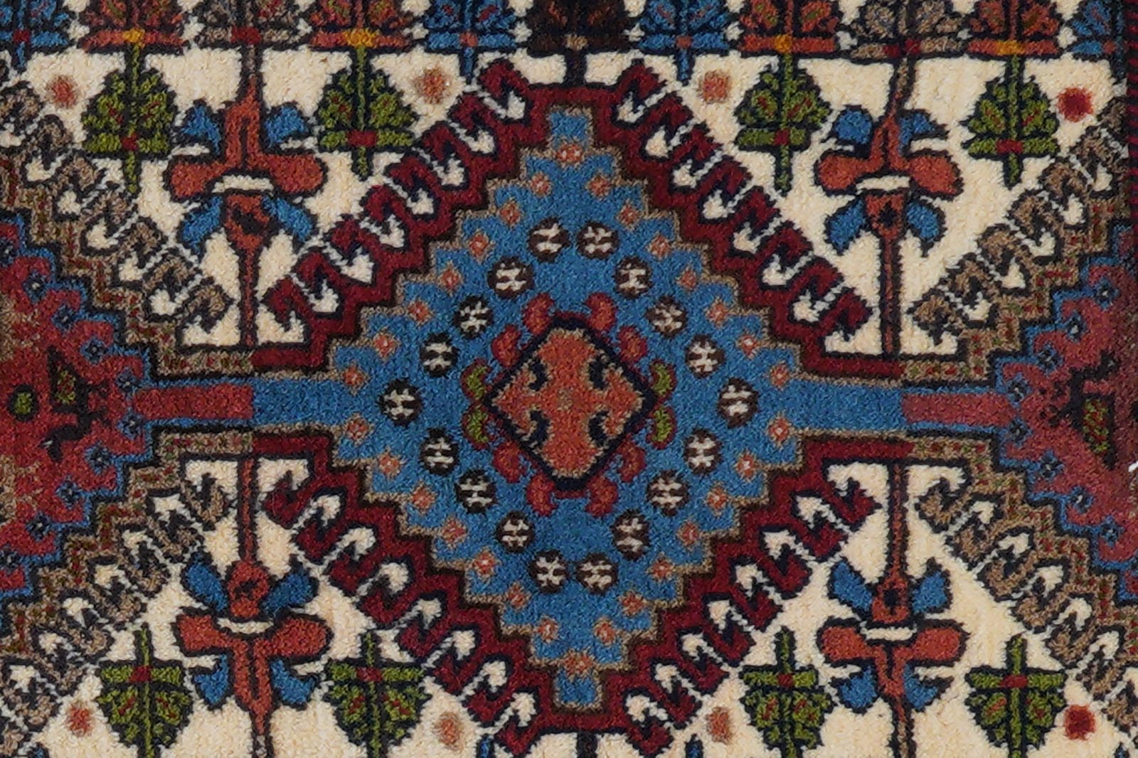 Yalameh — Hand-knotted, 81x127 cm, Beige, 100% Virgin Wool | View 7
