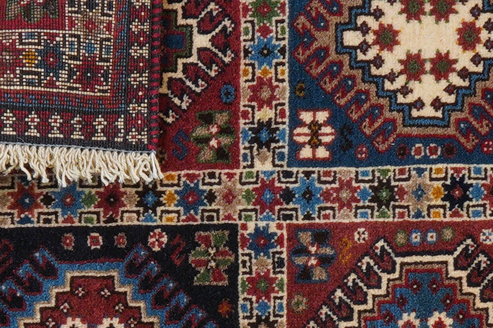 Yalameh — Hand-knotted, 63x93 cm, Multicolor, 100% Virgin Wool | View 8