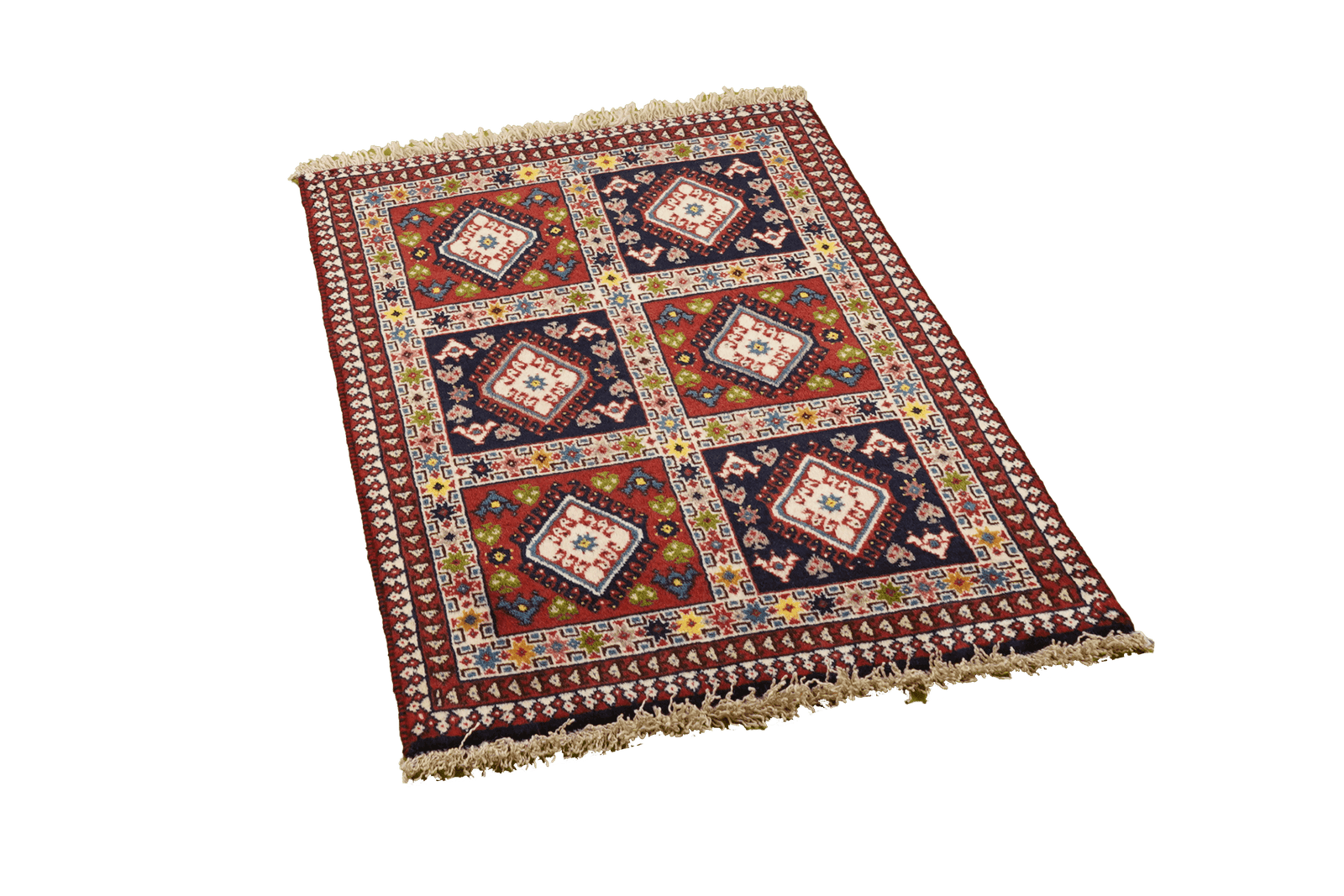 Yalameh — Hand-knotted, 60x93 cm, Multicolor, 100% Virgin Wool | View 5