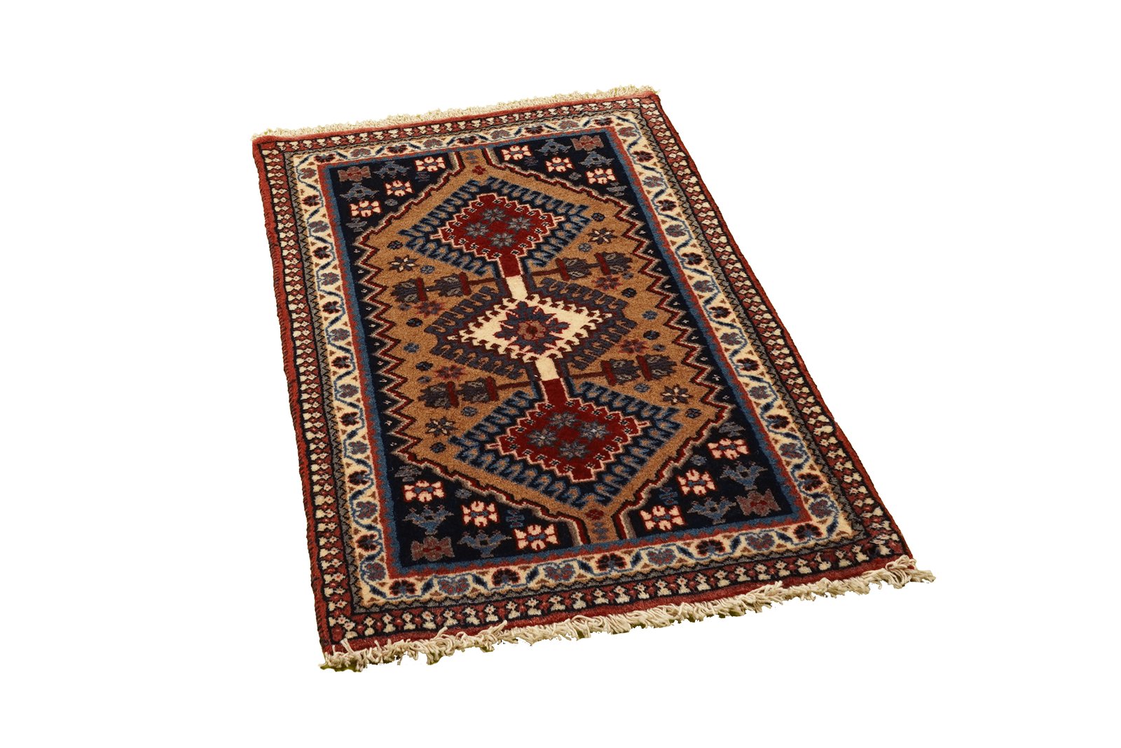 Yalameh — Hand-knotted, 59x102 cm, Grey, 100% Virgin Wool | View 4