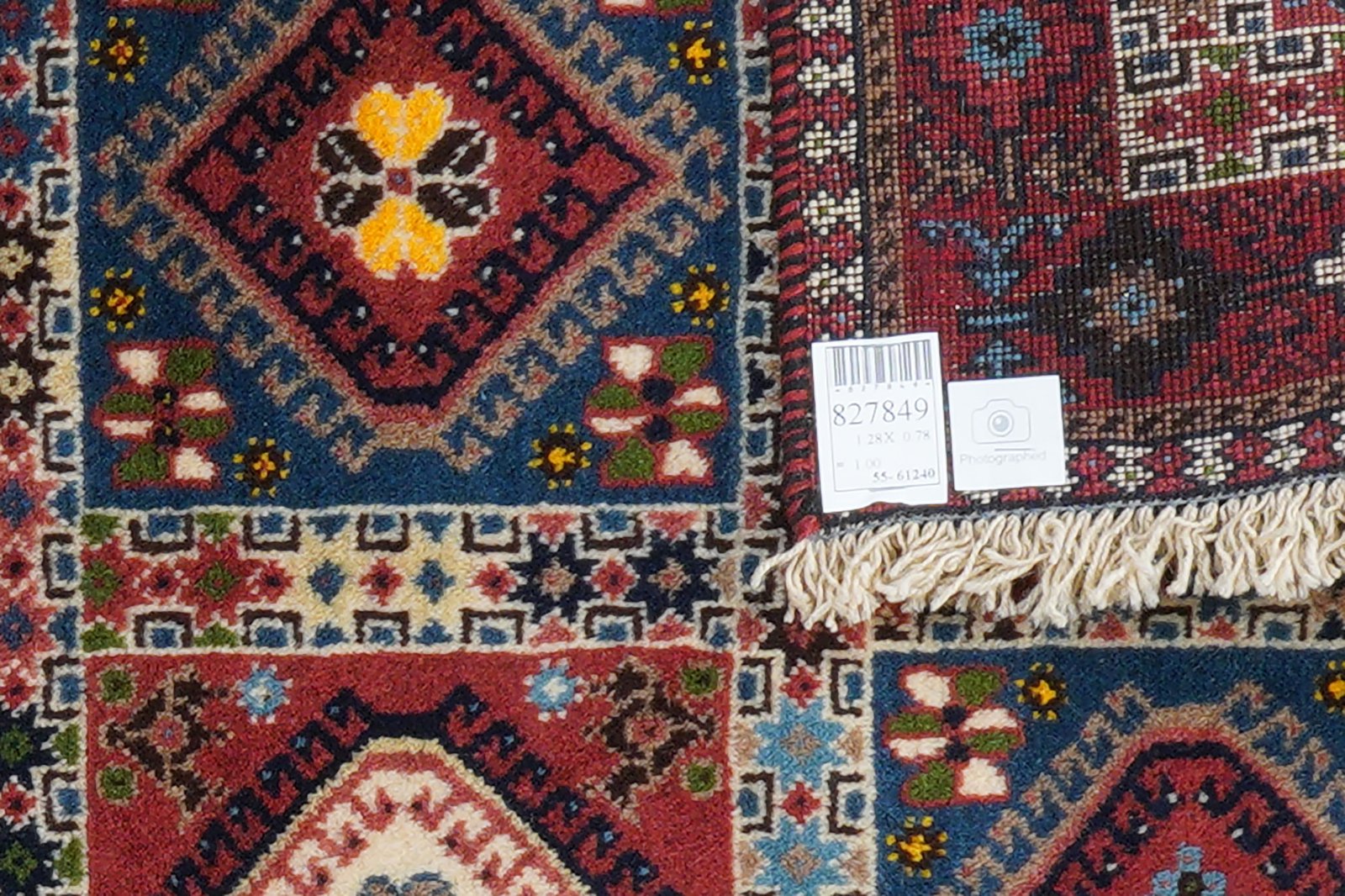 Yalameh — Hand-knotted, 78x128 cm, Multicolor, 100% Virgin Wool | View 6
