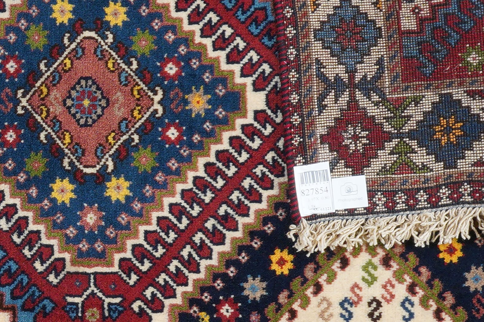 Yalameh — Hand-knotted, 80x197 cm, Beige, 100% Virgin Wool | View 6