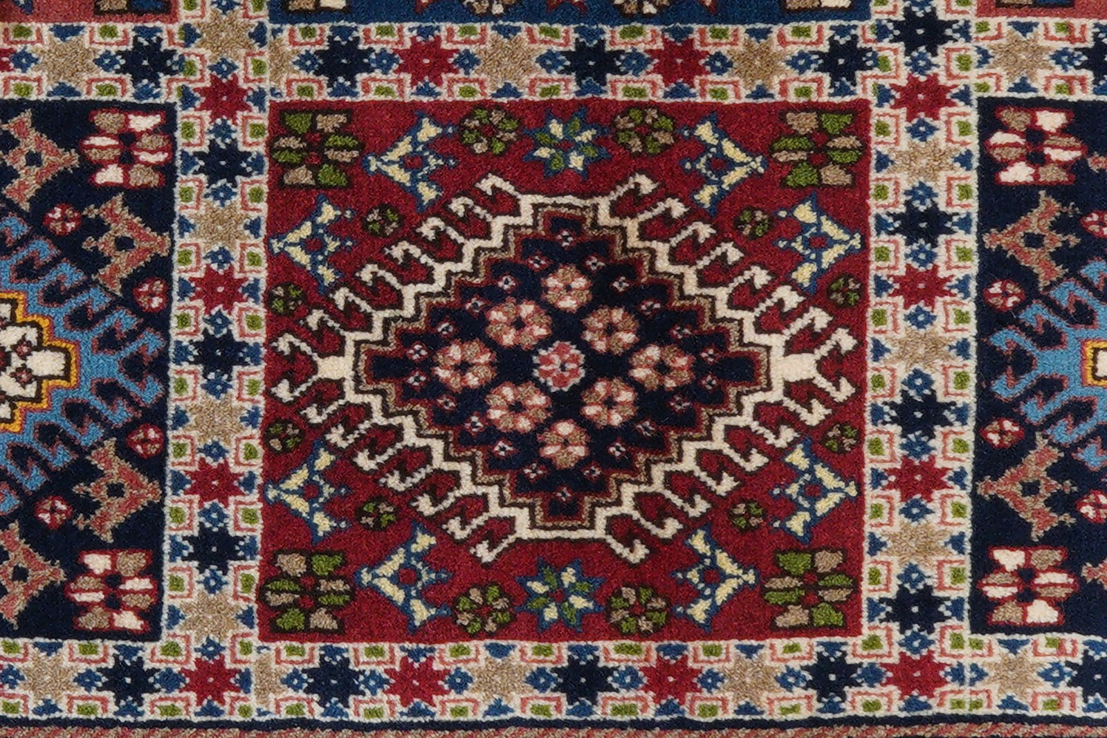 Yalameh — Hand-knotted, 100x152 cm, Multicolor, 100% Virgin Wool | View 7