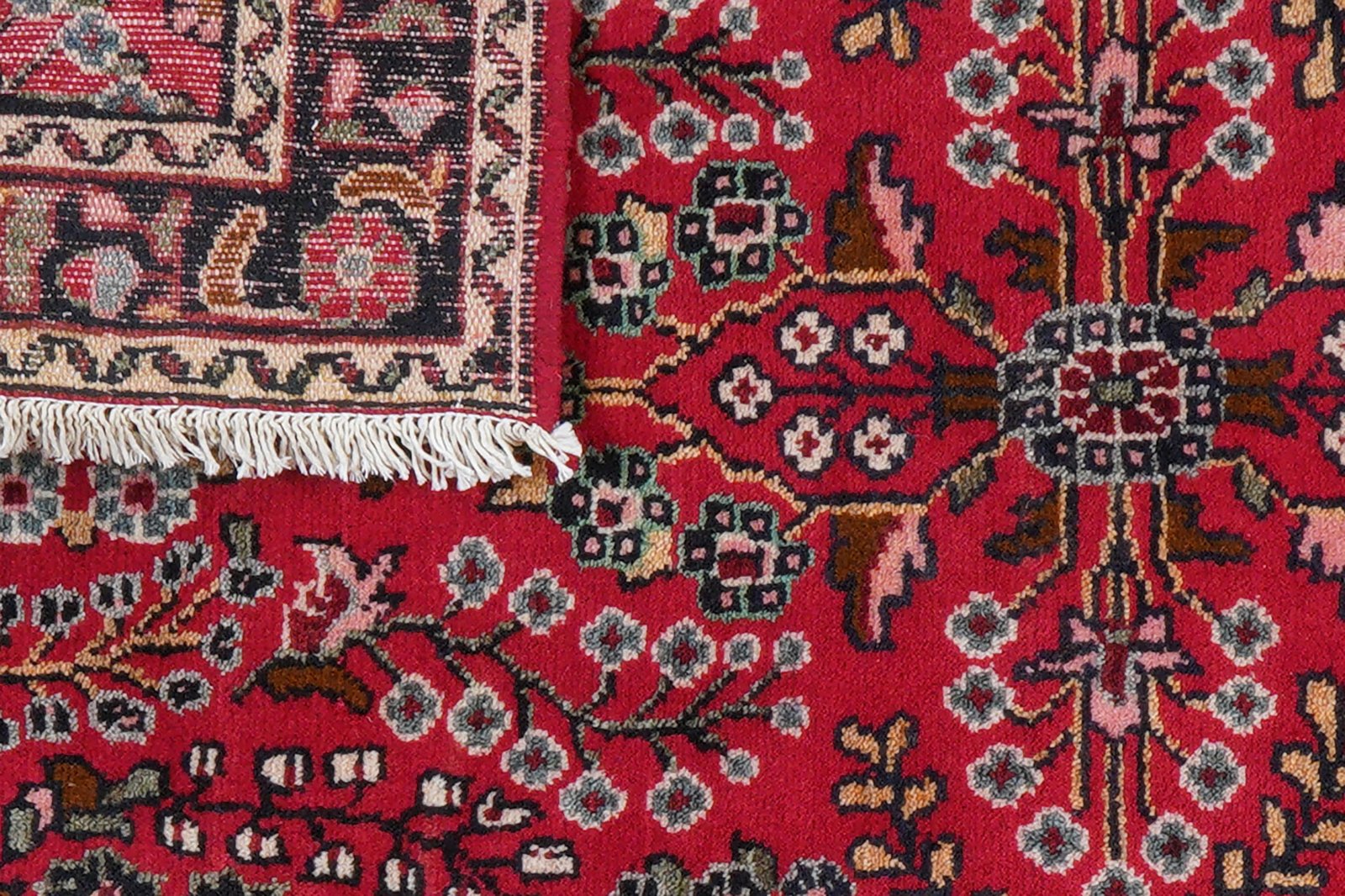 Dardjazin — Hand-knotted, 82x133 cm, Red, 100% Virgin Wool | View 7