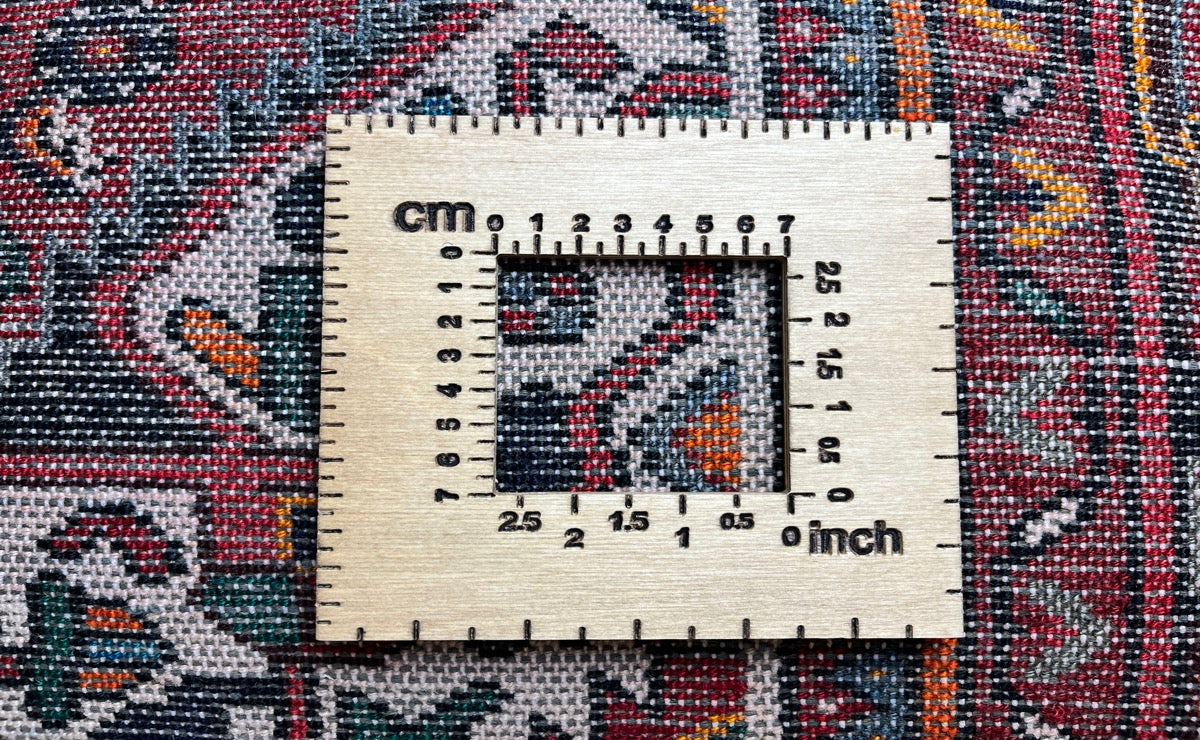 Hosseinabad — Hand-knotted, 167x216 cm, Red, 100% Virgin Wool | View 11