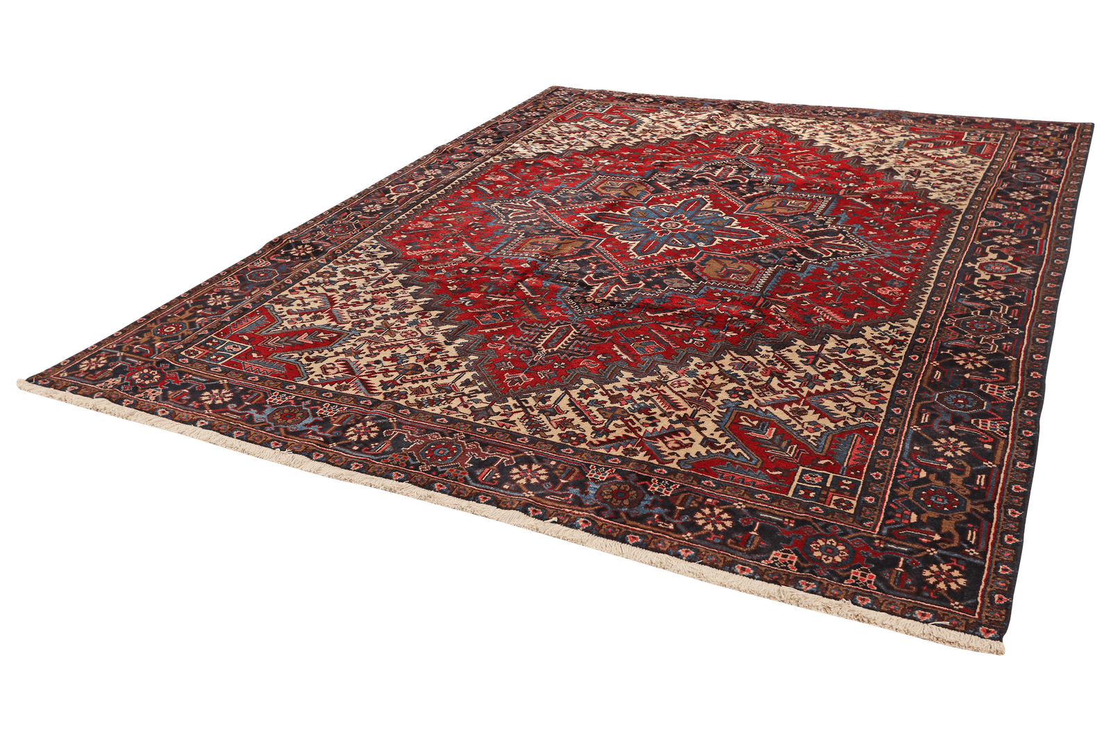Mehrewan — Hand-knotted, 263x341 cm, Red, 100% Virgin Wool | View 5
