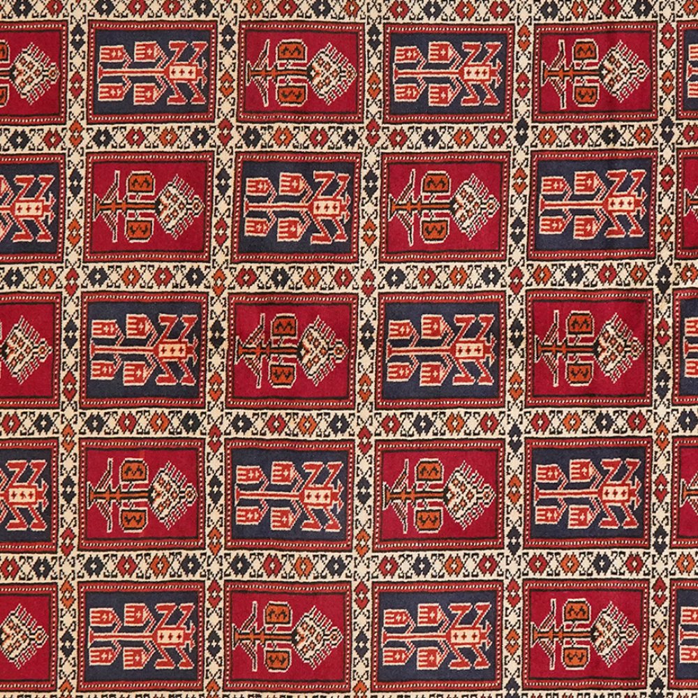 Turkman — Hand-knotted, 152x240 cm, Multicolor, 100% Virgin Wool | View 4